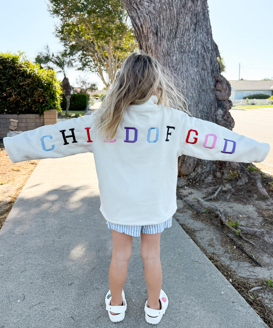 Child of God Fleece Kinder-Pullover