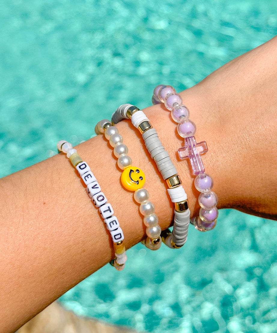 Devoted Letter Bracelet