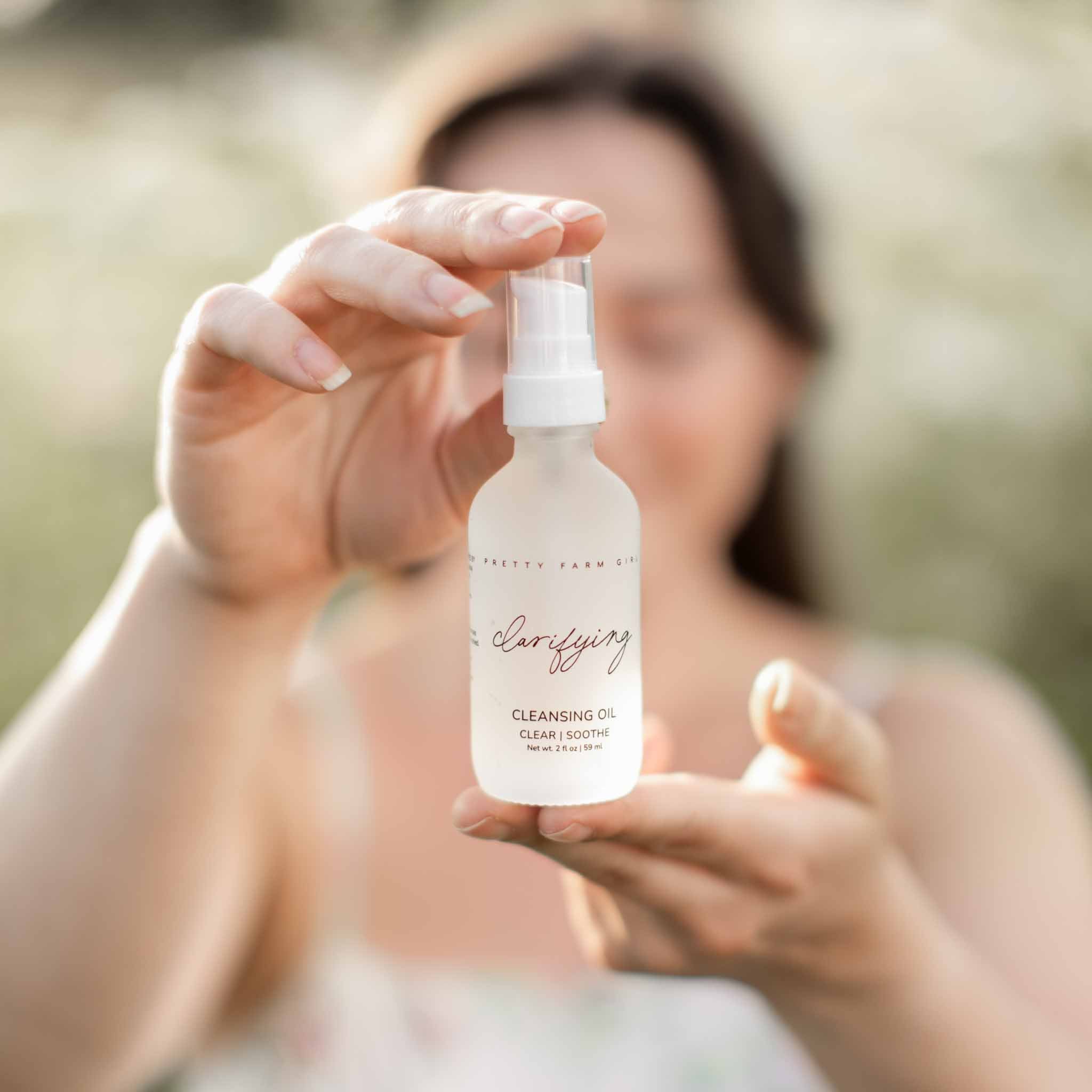 Clarifying Cleansing Oil for Acne-Prone Skin