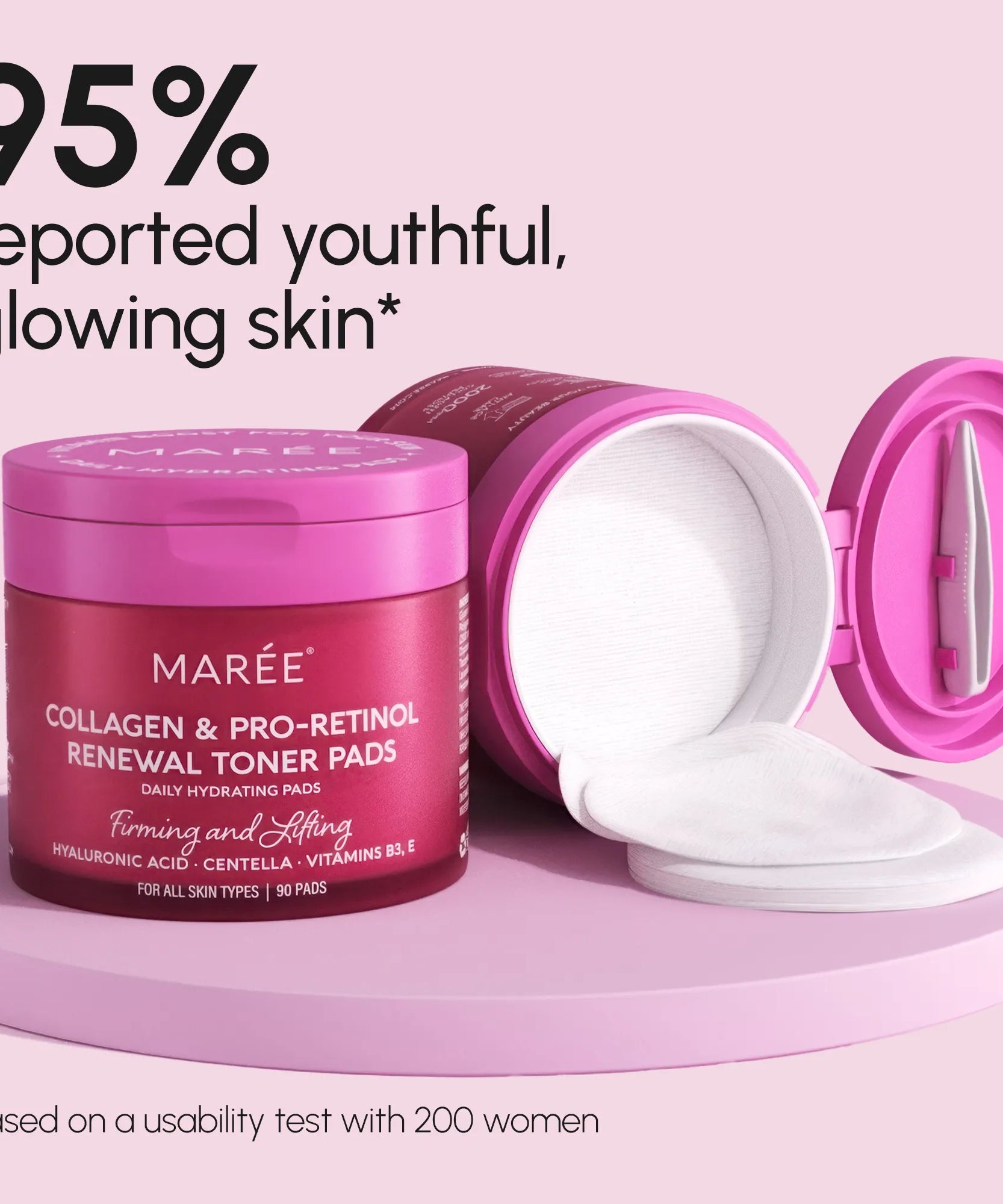 Collagen & Retinol Toner Pads