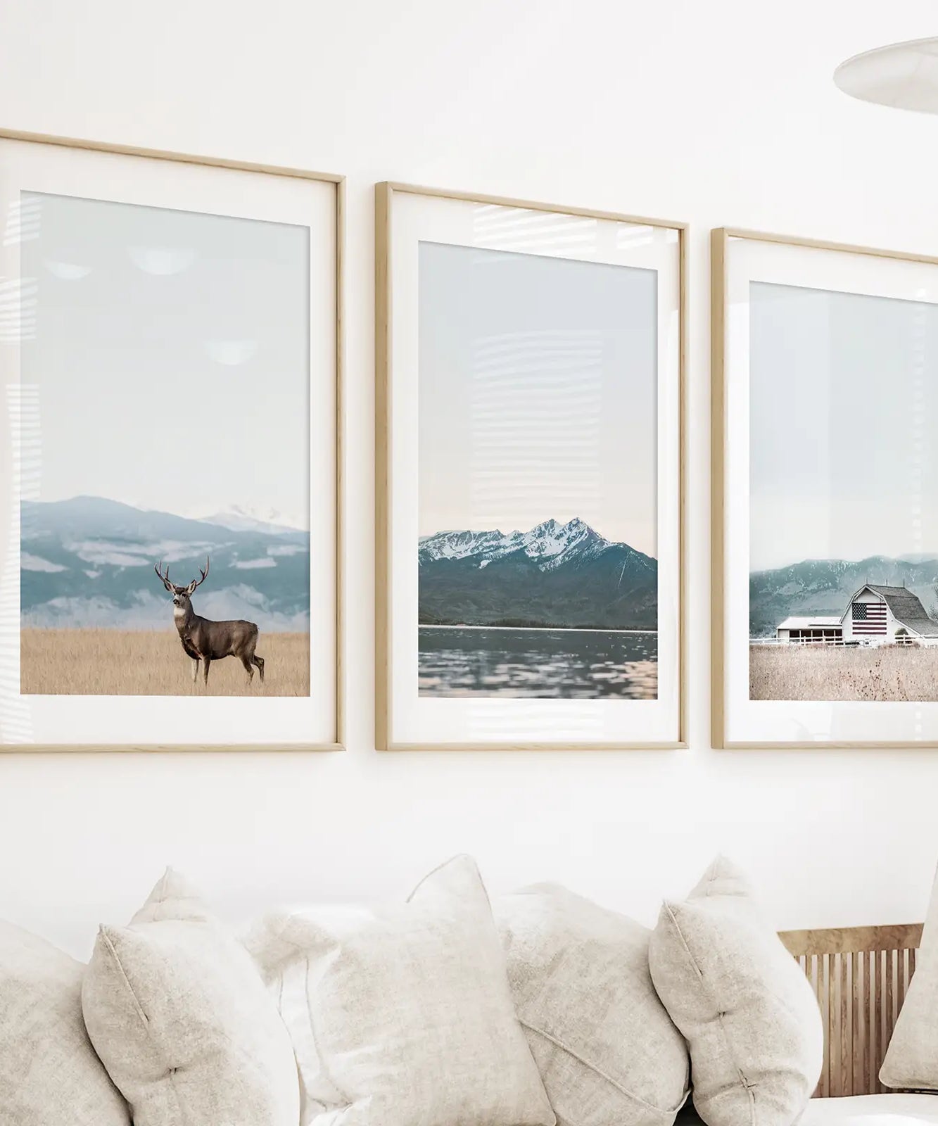 Set of 3 US Nature Photography. Colorado Travel Wall Art