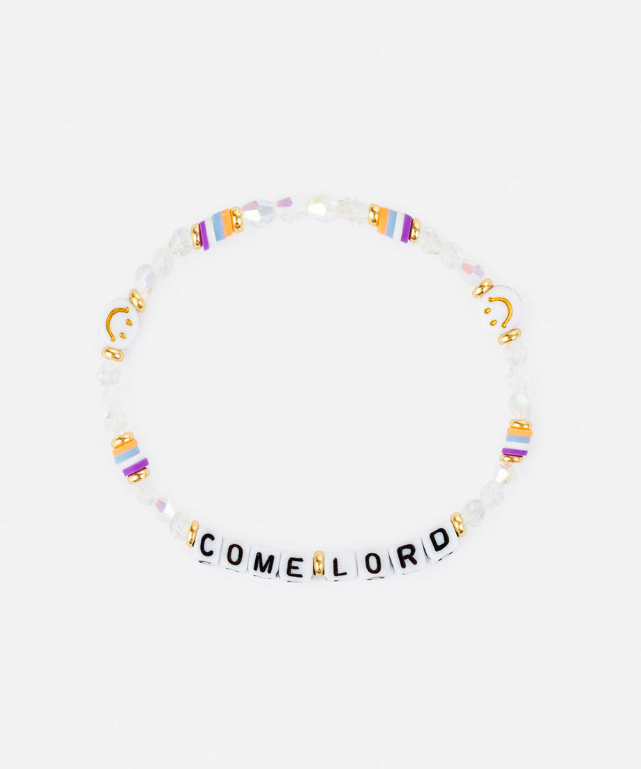 Come Lord Letter Bracelet