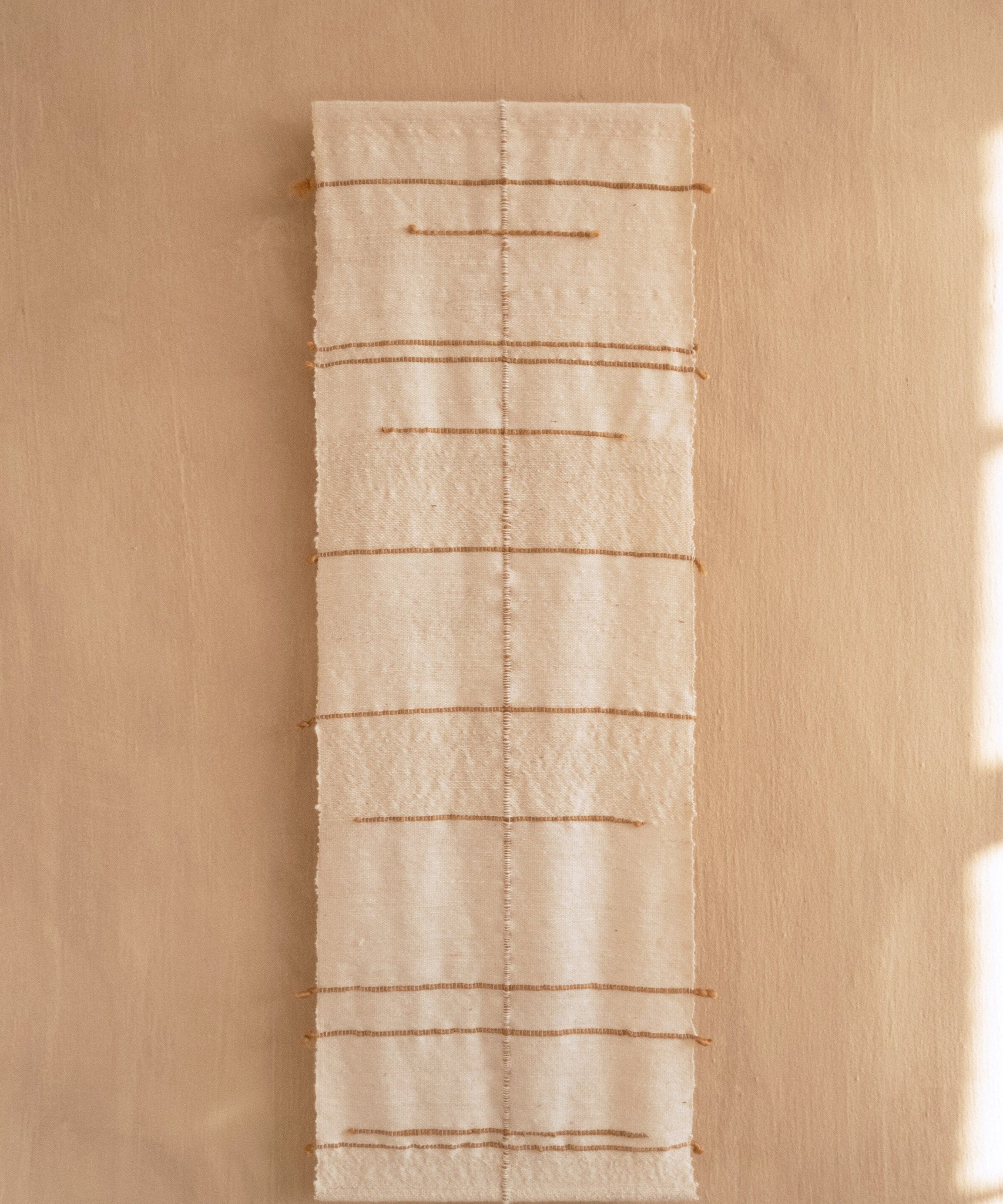 Compass Handwoven Cotton Wall Hanging