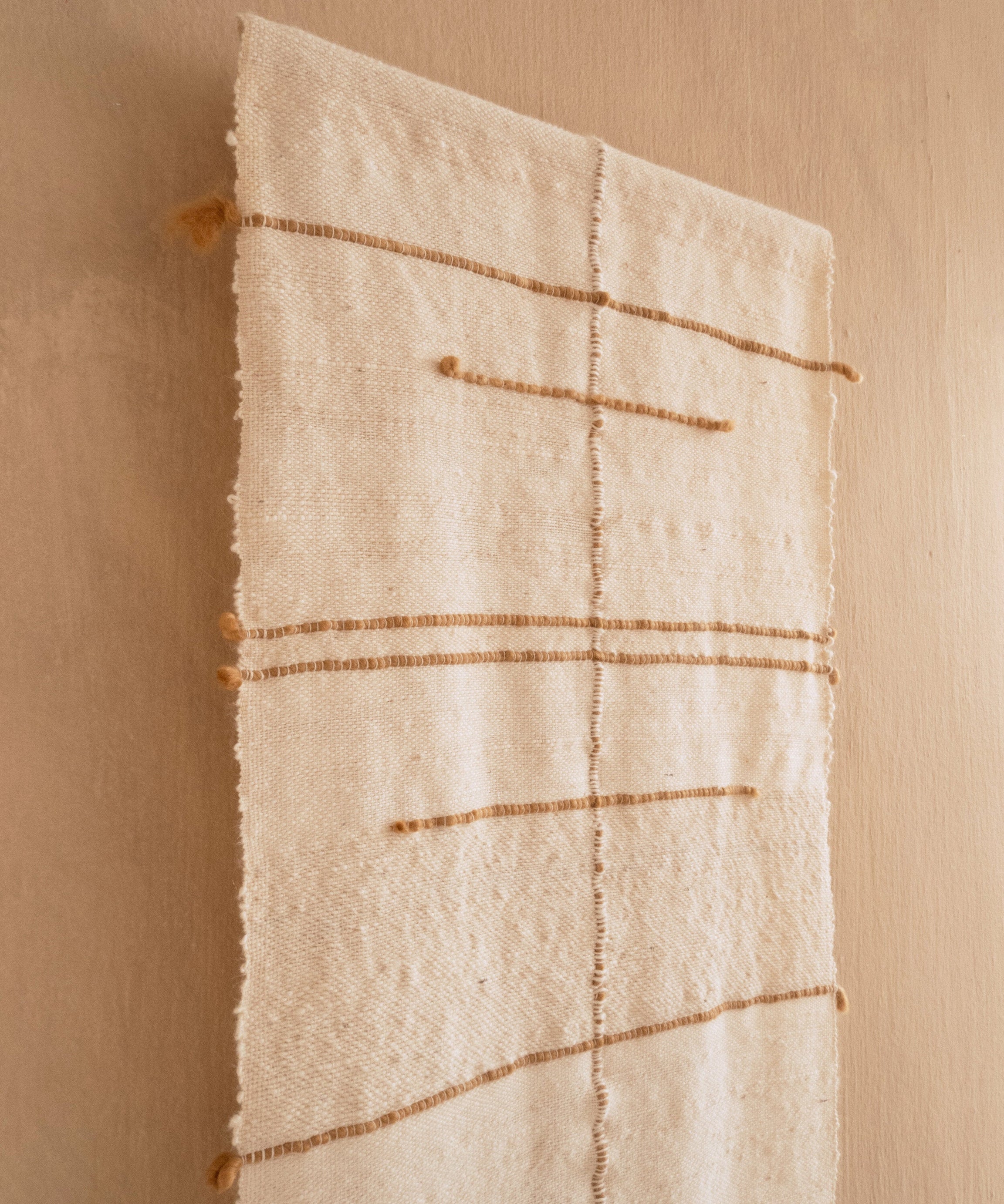Compass Handwoven Cotton Wall Hanging