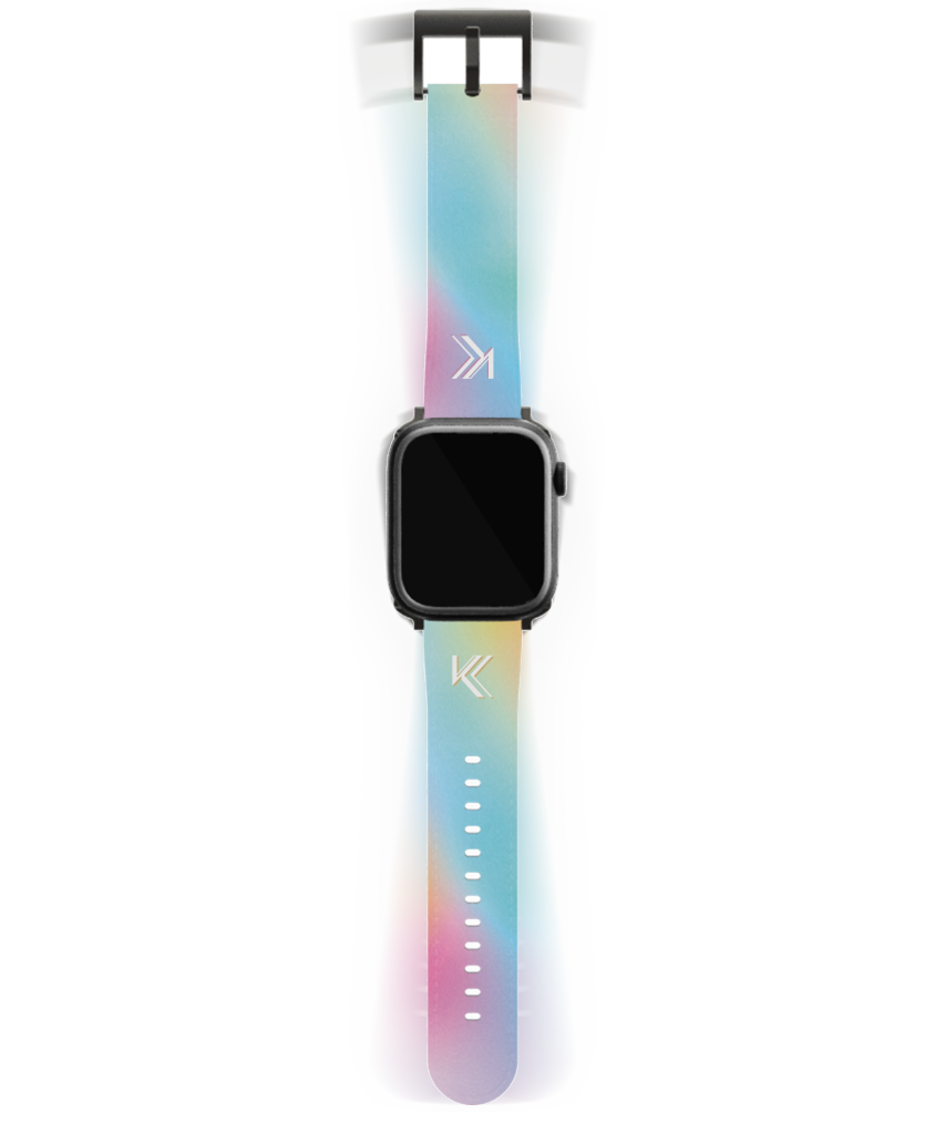 Zuckerwatte-Uhrenarmband