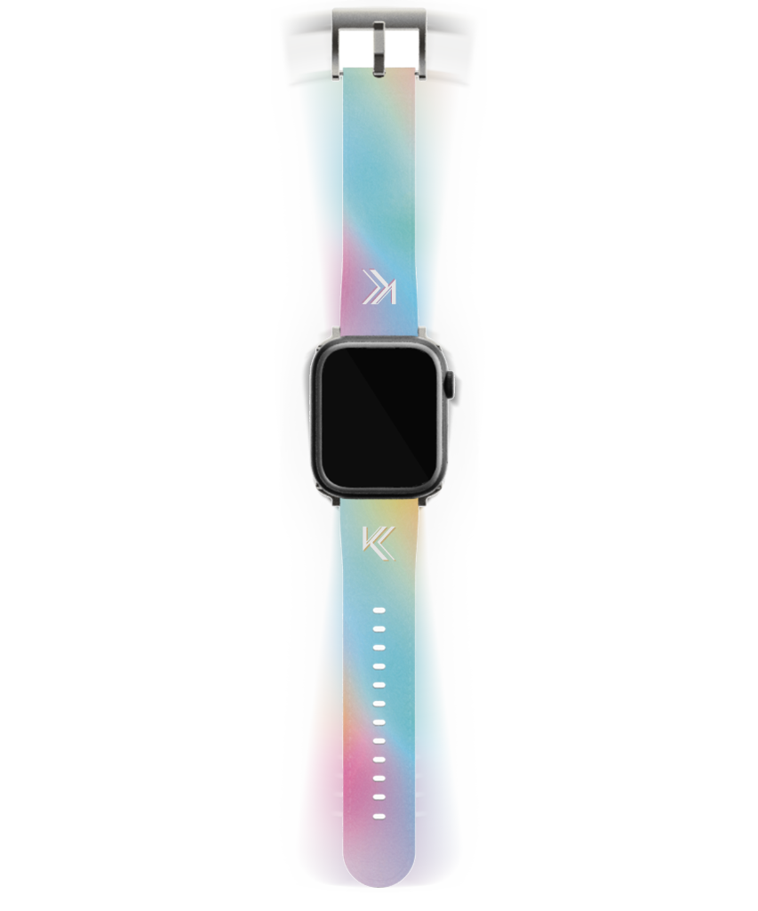 Zuckerwatte-Uhrenarmband
