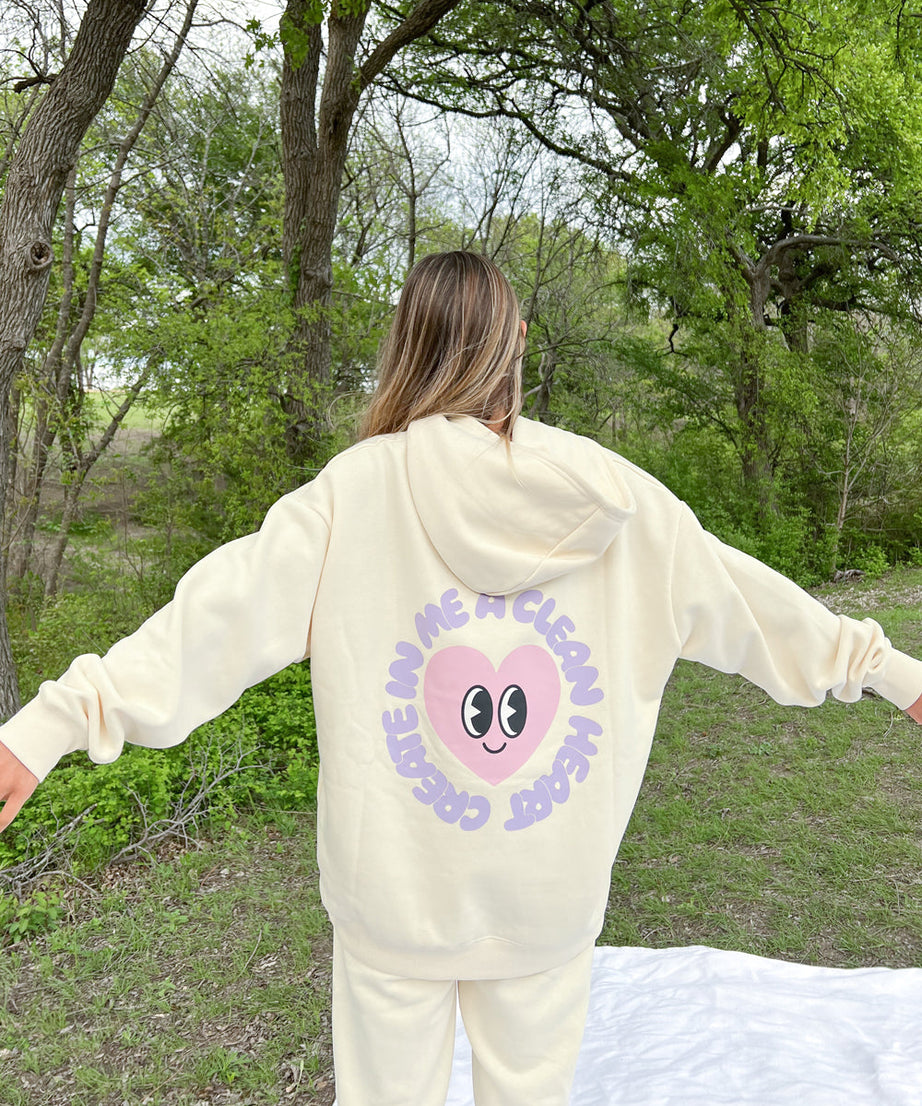 Create in Me a Clean Heart Unisex Hoodie