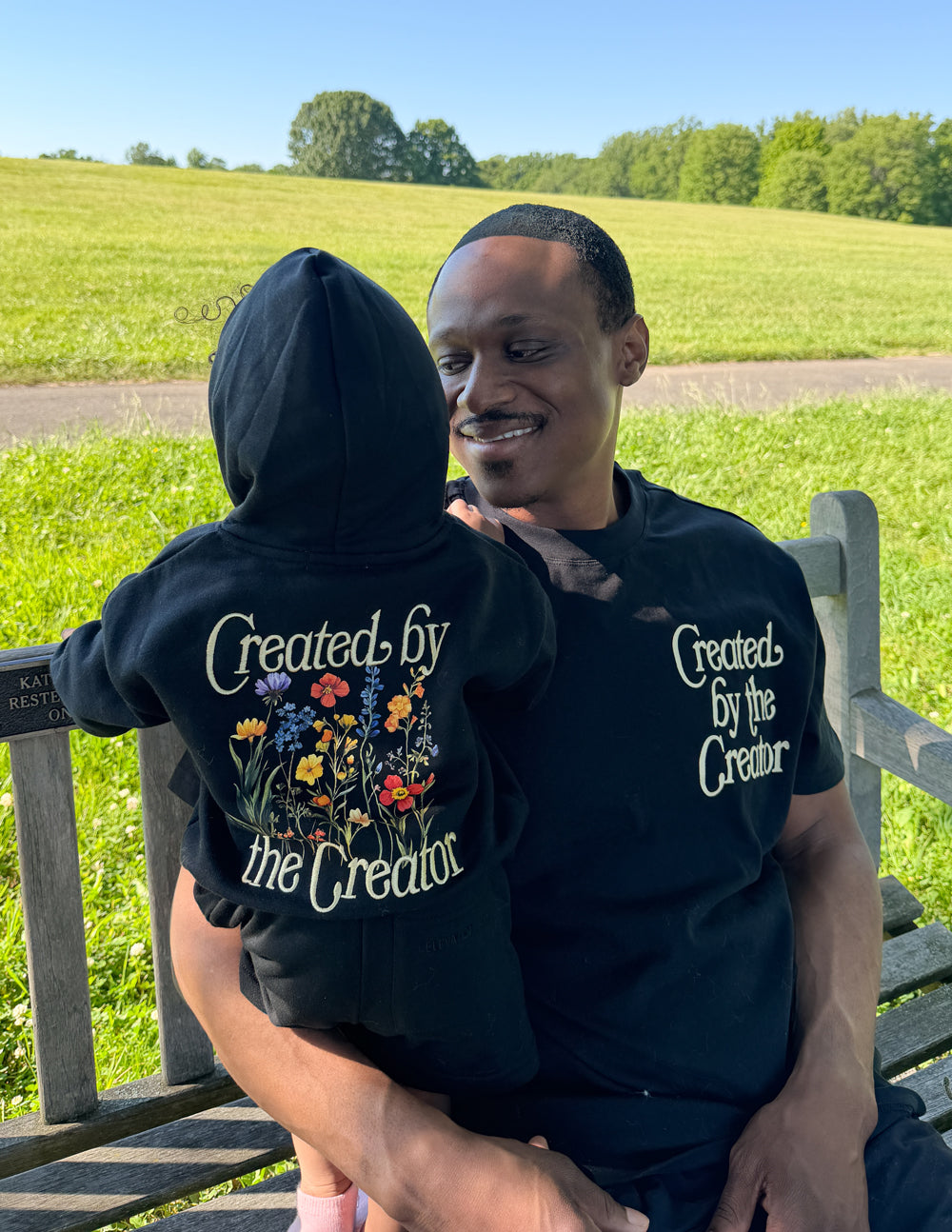 Created by the Creator Kids Hoodie
