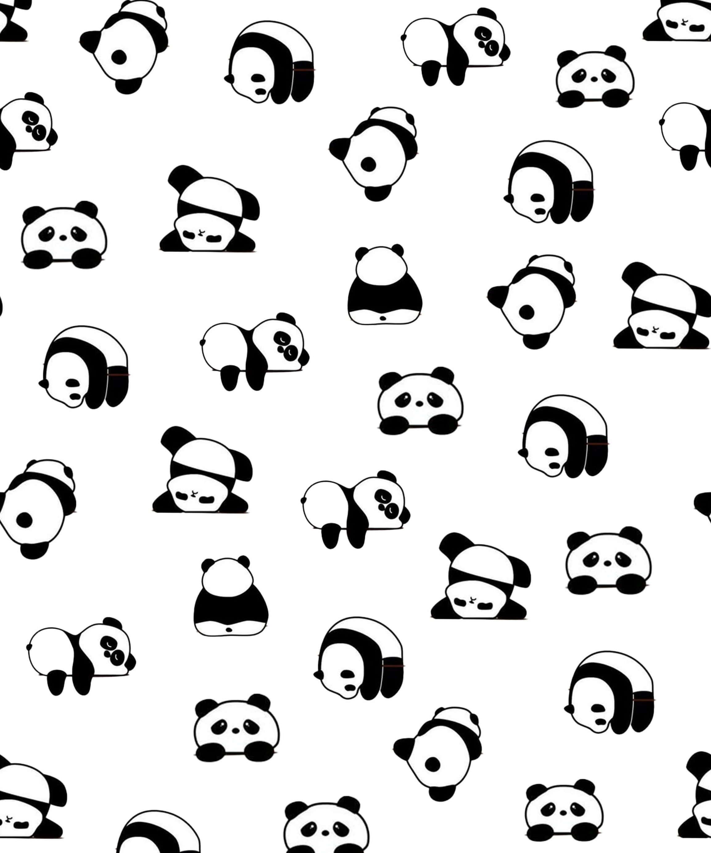 Cute-Panda Printed Canopy