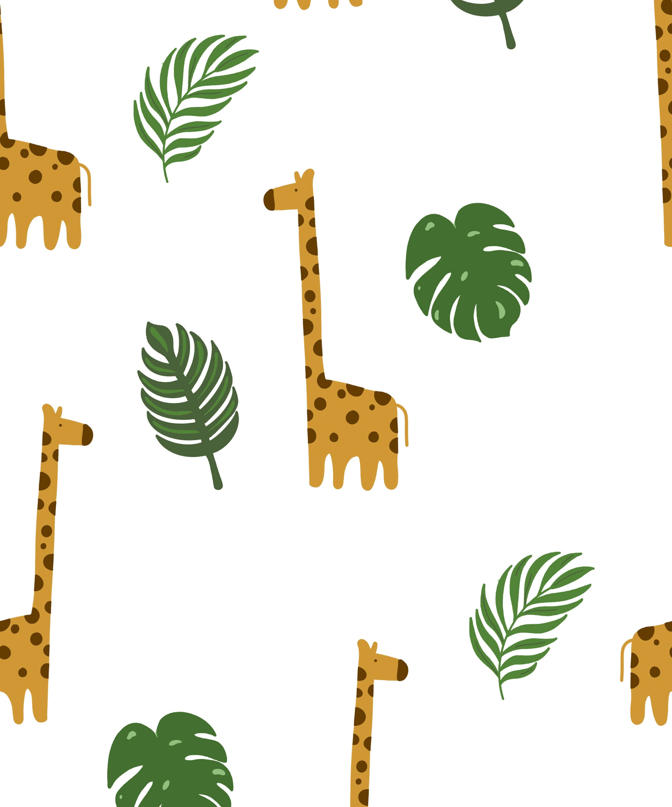 Cute Giraffe Printed Canopy
