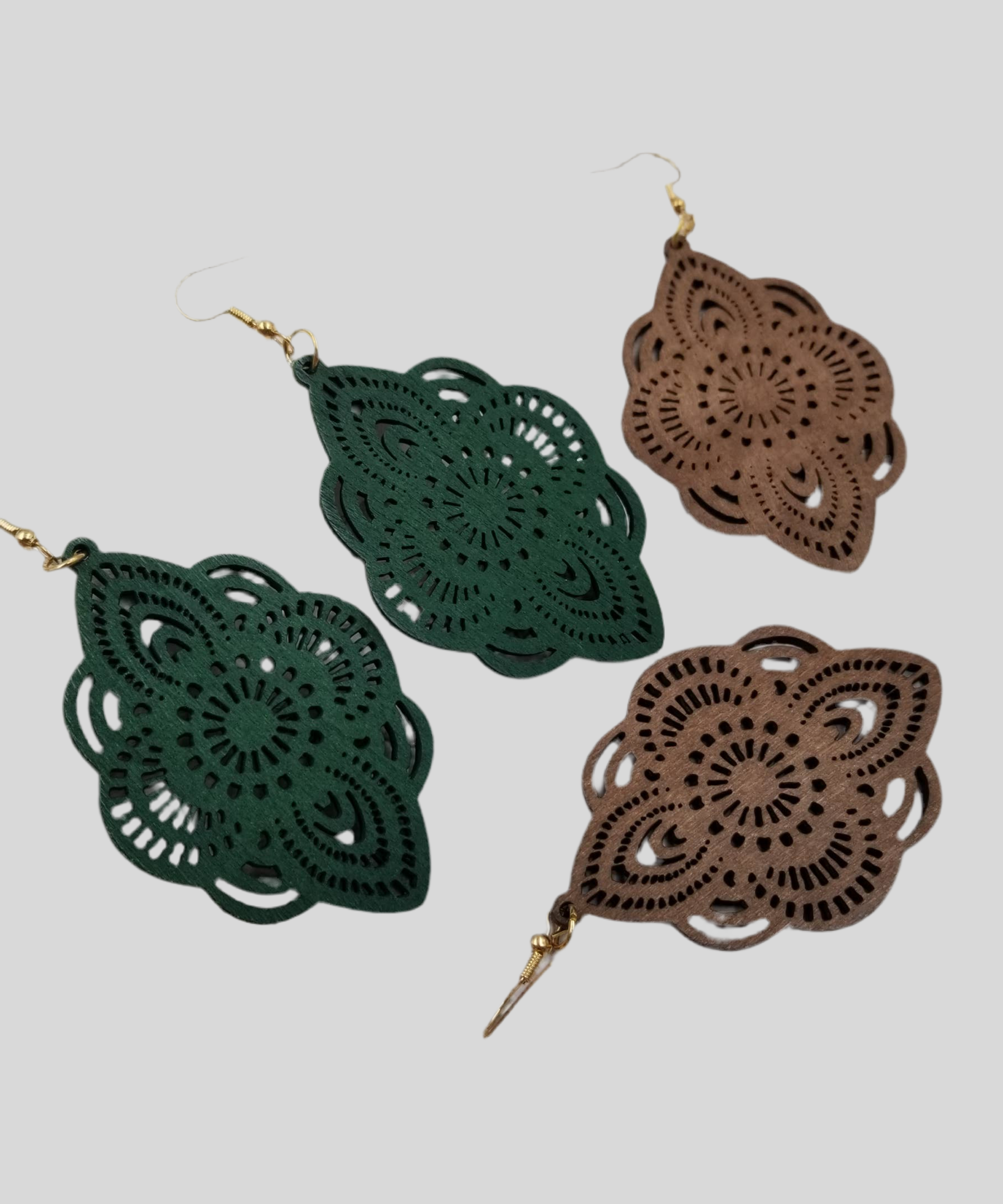 Mandala Drop Earrings
