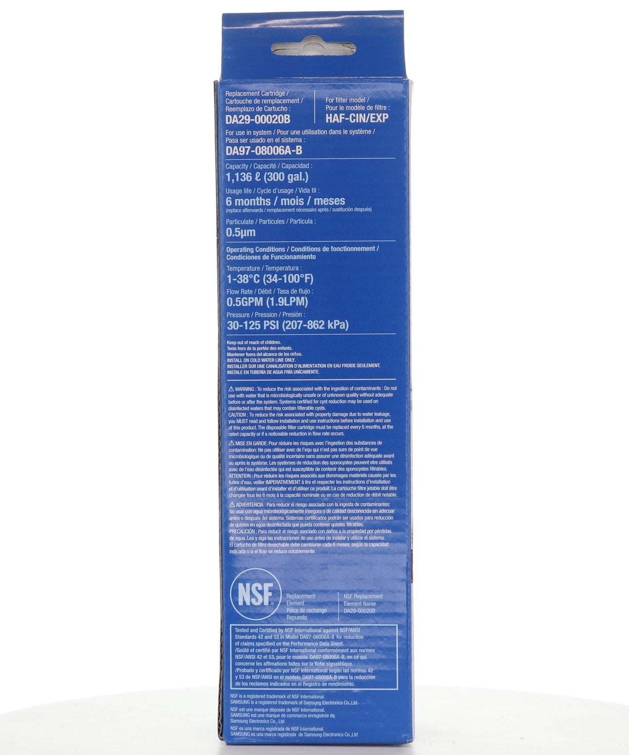SAMSUNG HAFCIN/EXP Ersatz-Kühlschrankwasserfilter DA29-00020B - HAF-CIN/EXP