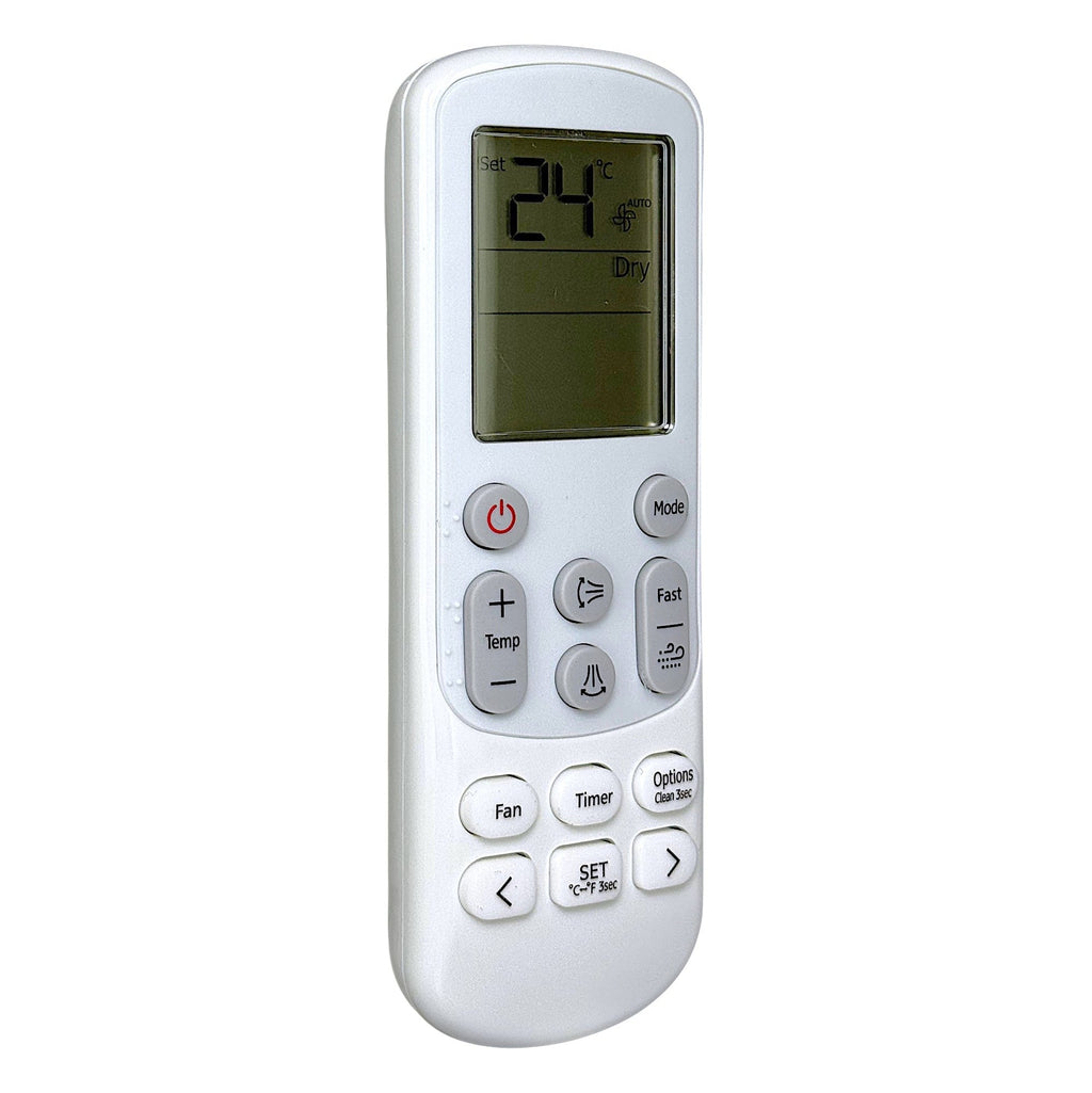 ANDERIC DB96-24901B / ARH5203 Replacement Air Conditioner Remote Control for Samsung Mini Split | LCD screen | Thermostatic - DB9624901B
