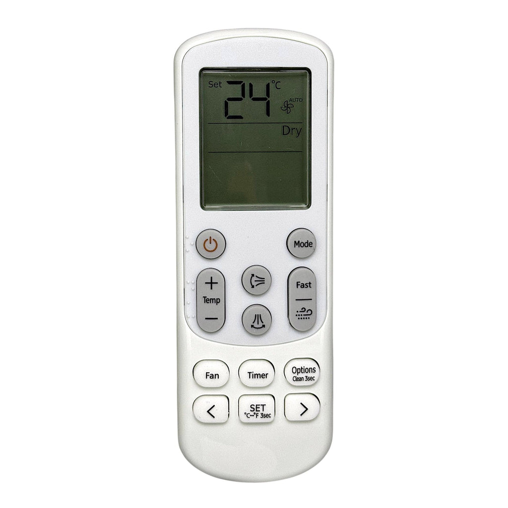 ANDERIC DB96-24901B / ARH5203 Replacement Air Conditioner Remote Control for Samsung Mini Split | LCD screen | Thermostatic - DB9624901B