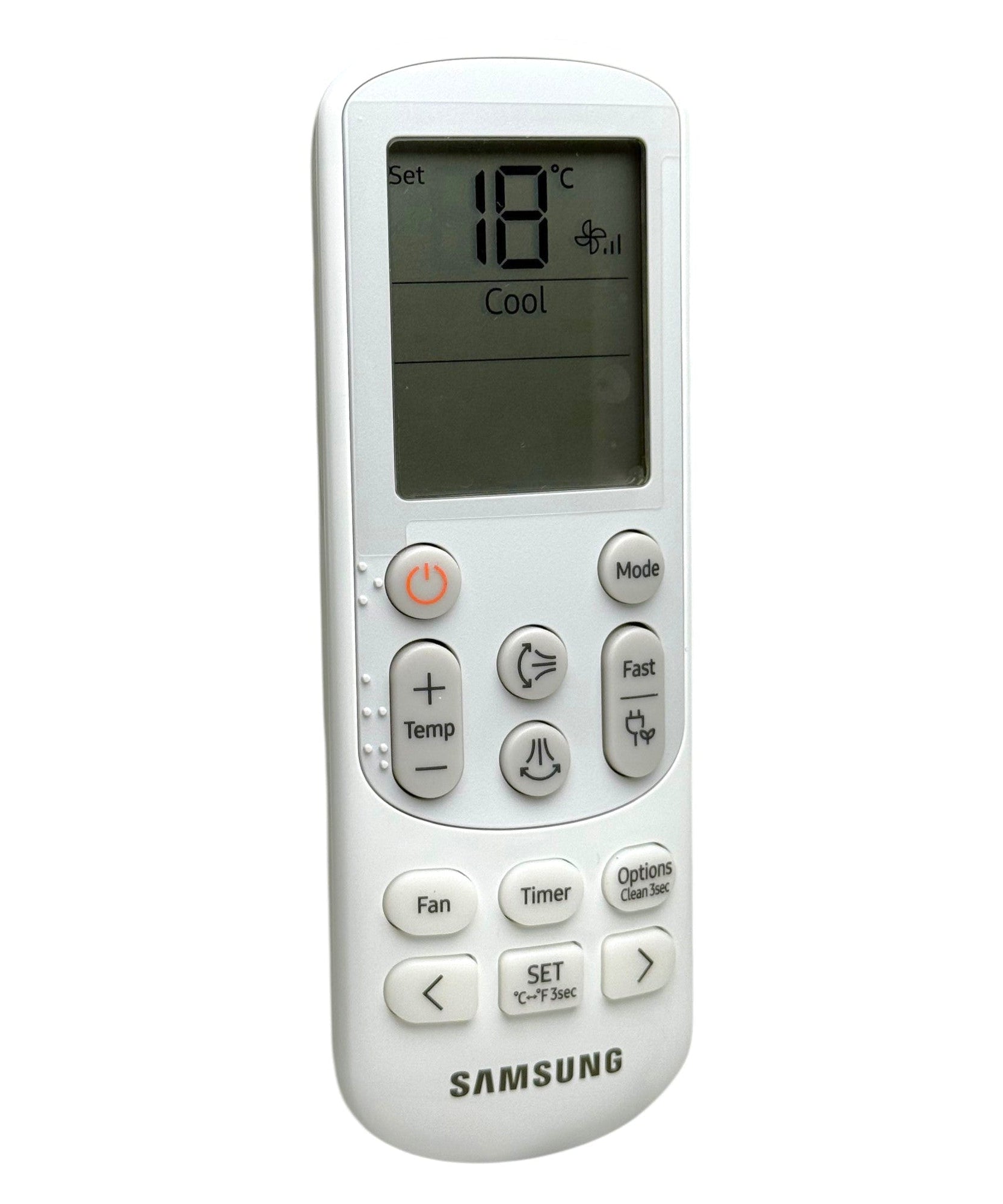 Samsung DB96-24901V Air Conditioner Remote Control | Mini Split | LCD screen | Thermostatic - DB9624901V
