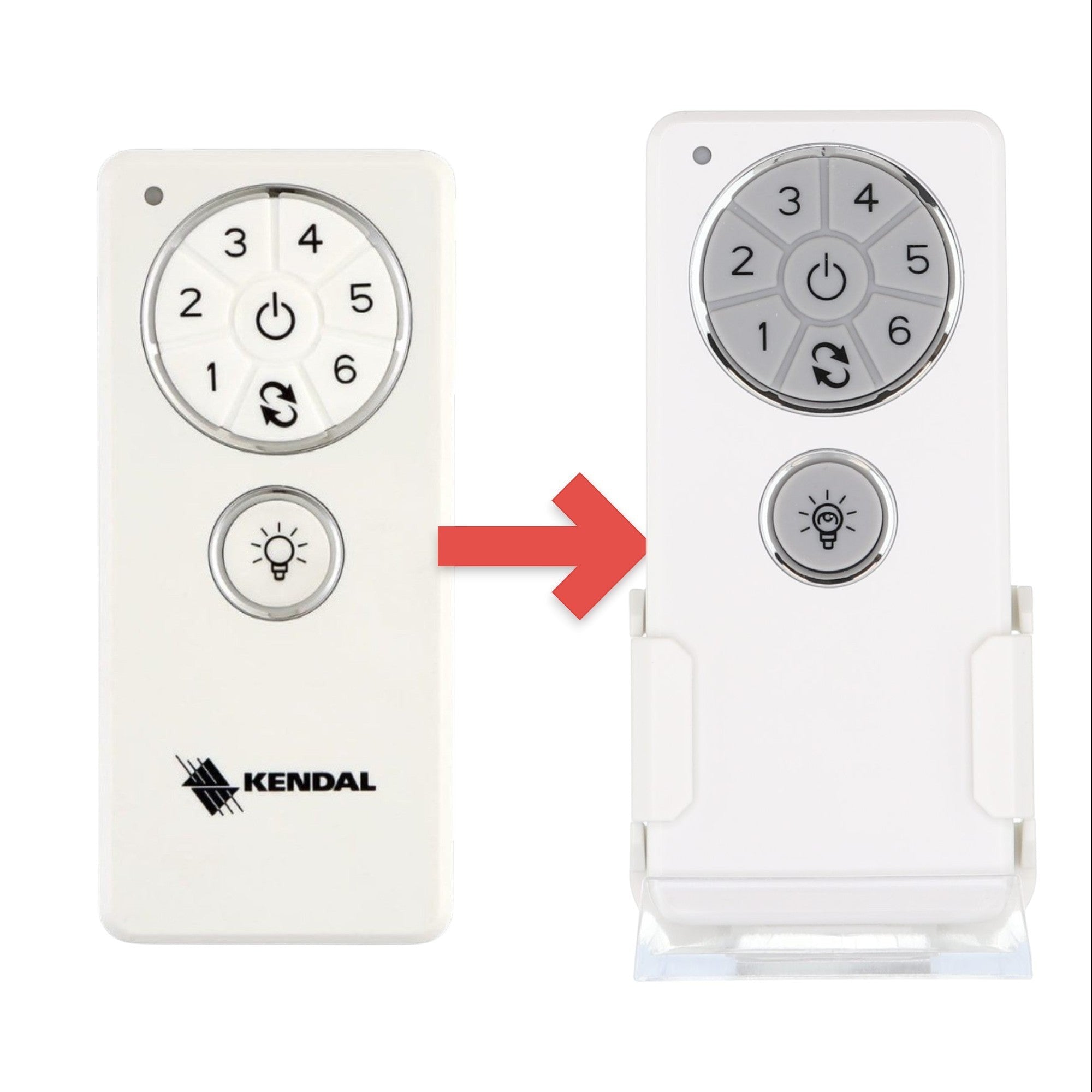 Anderic substitute for Kendal DC1 Ceiling Fan Remote Control Transmitter | for LOPRO [Anderic DC1]