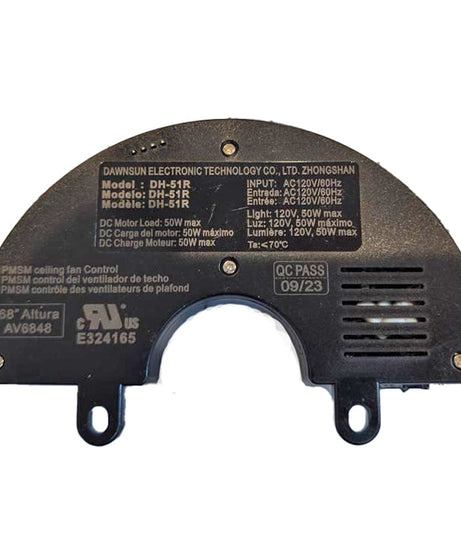 Home Decorators Collection DH-51R DC Ceiling Fan Receiver | 68 Inch Altura | 68-ATRDC | Dawnsun | 6 Speed - DH-51R