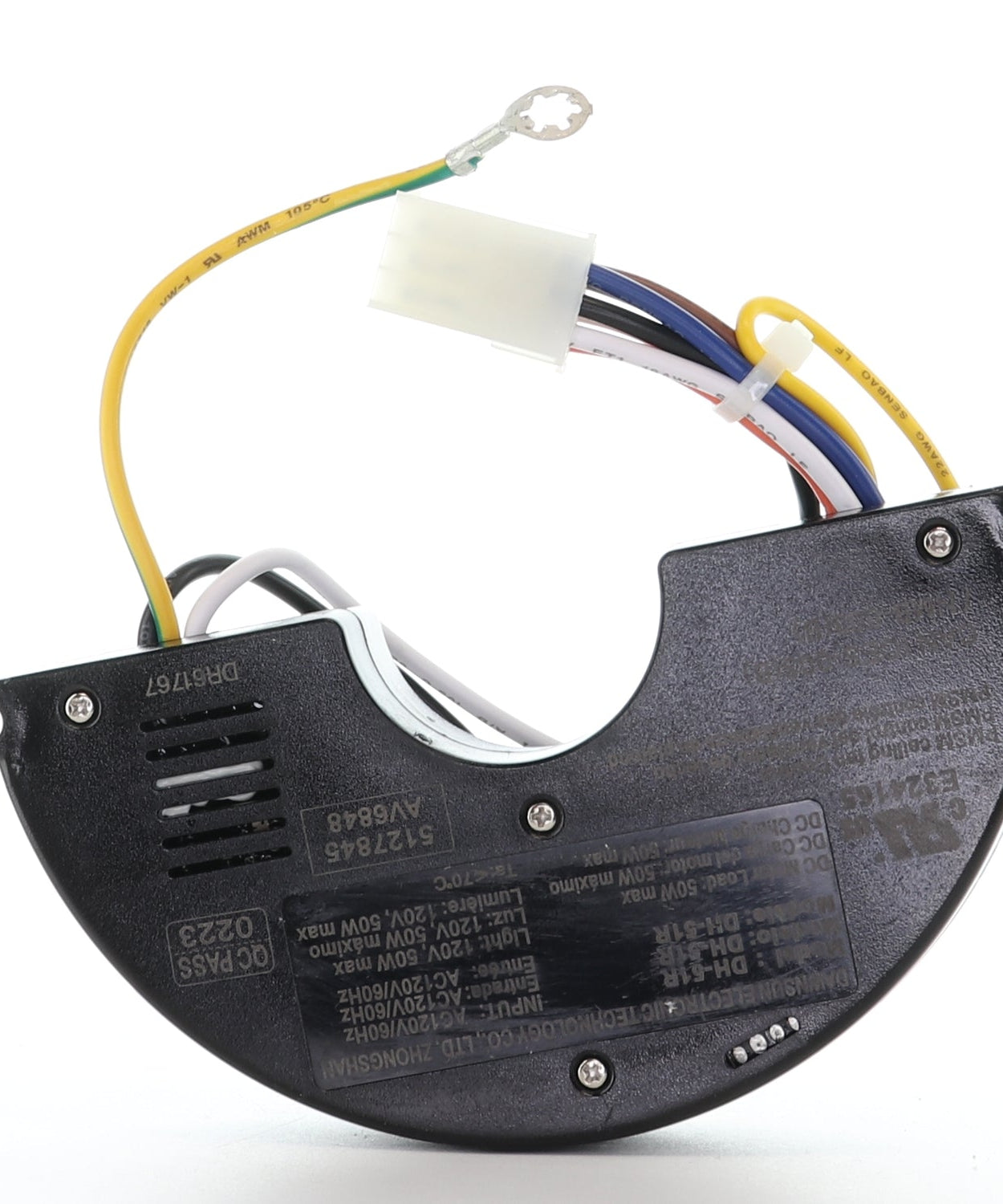 Harbor Breeze DH-51R DC Ceiling Fan Receiver | 60 Inch | Arbormere | Outermark | 6 Speed - 5127845