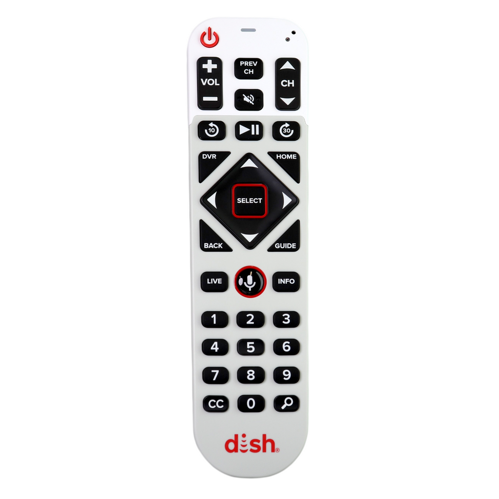 DISH 60.0 / RF4CE Satellite Box Remote Control with Voice - 60.0-VOICE