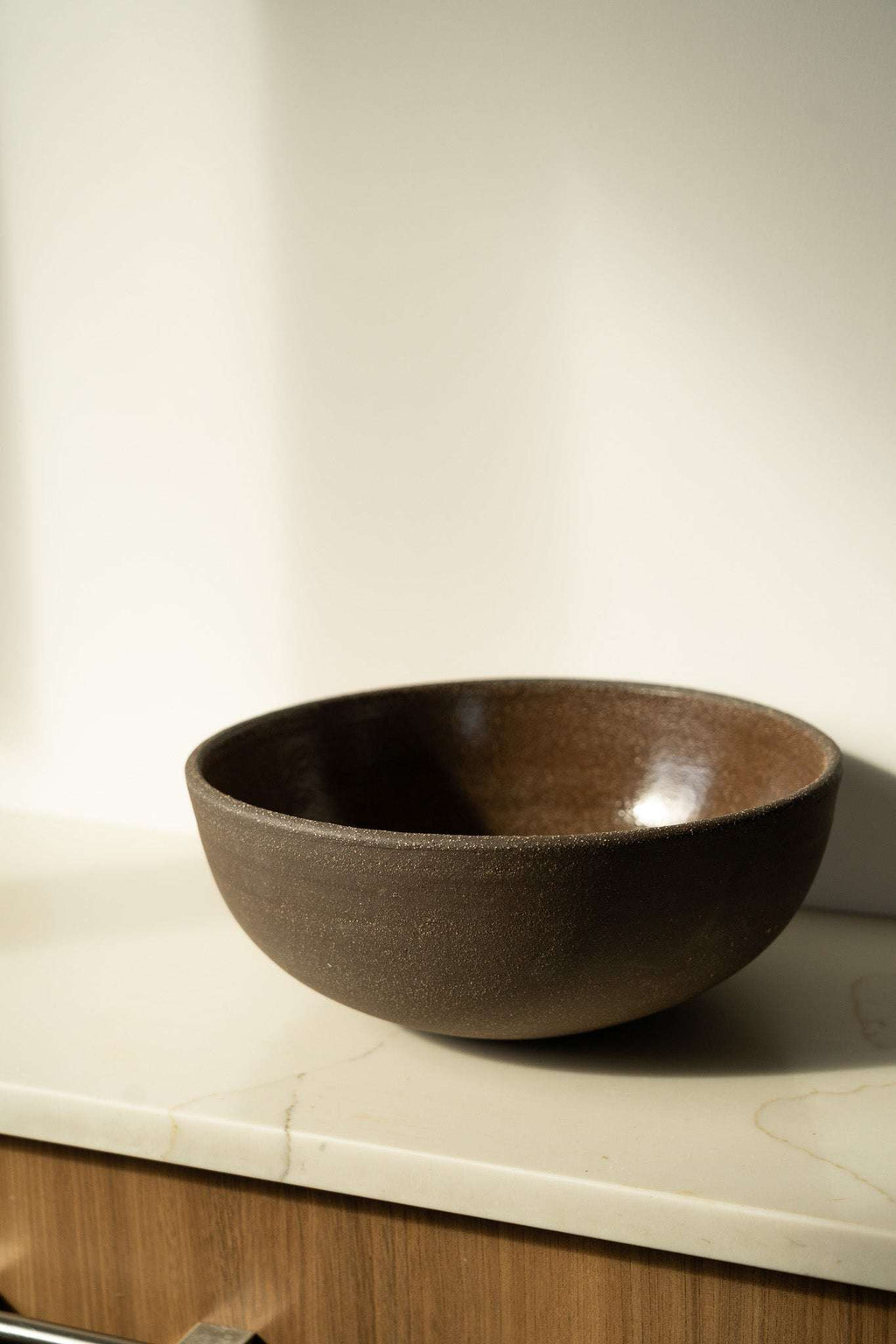 Stoneware Large Fruit Bowl "Pumpernickel"
