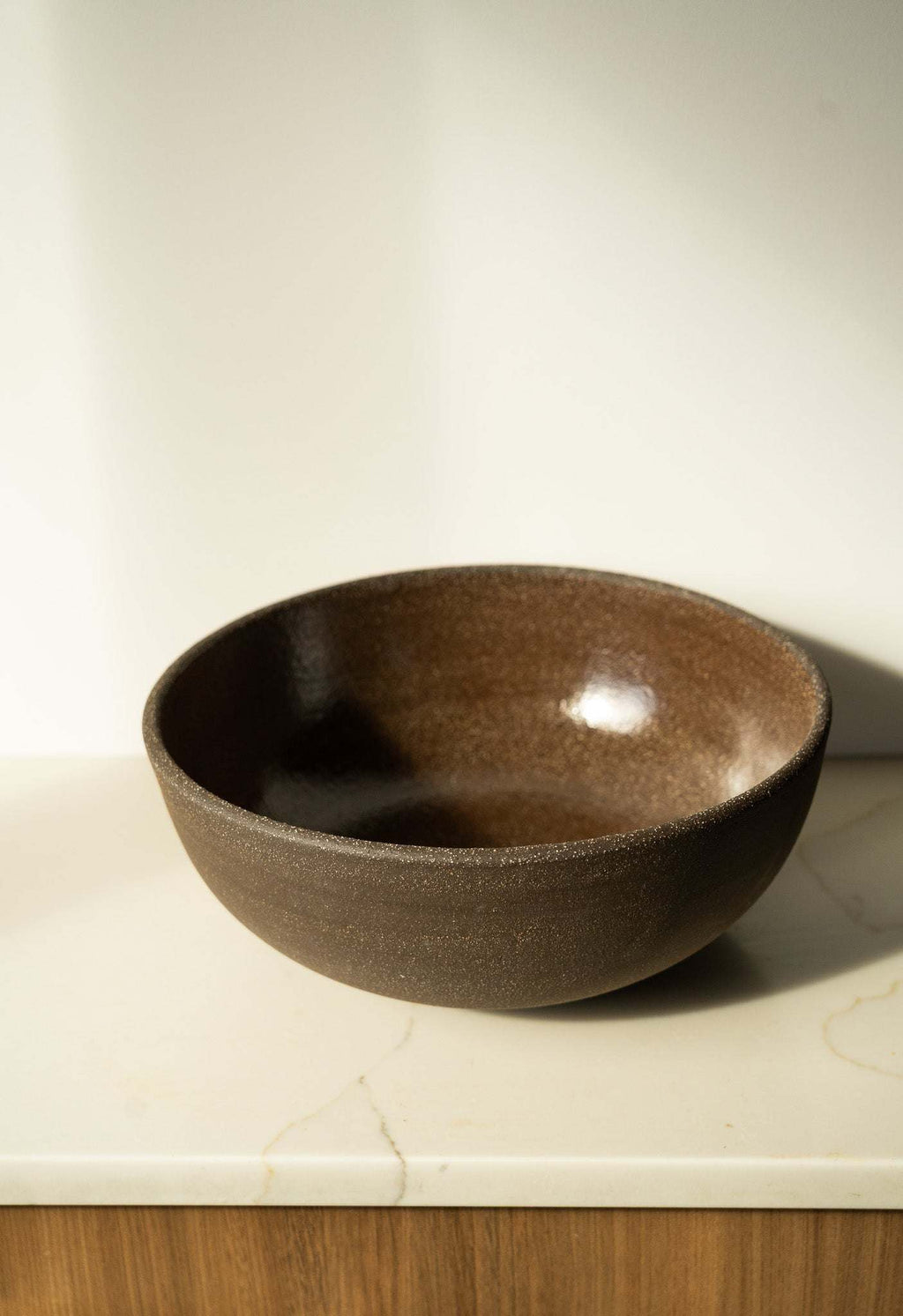 Stoneware Large Fruit Bowl "Pumpernickel"