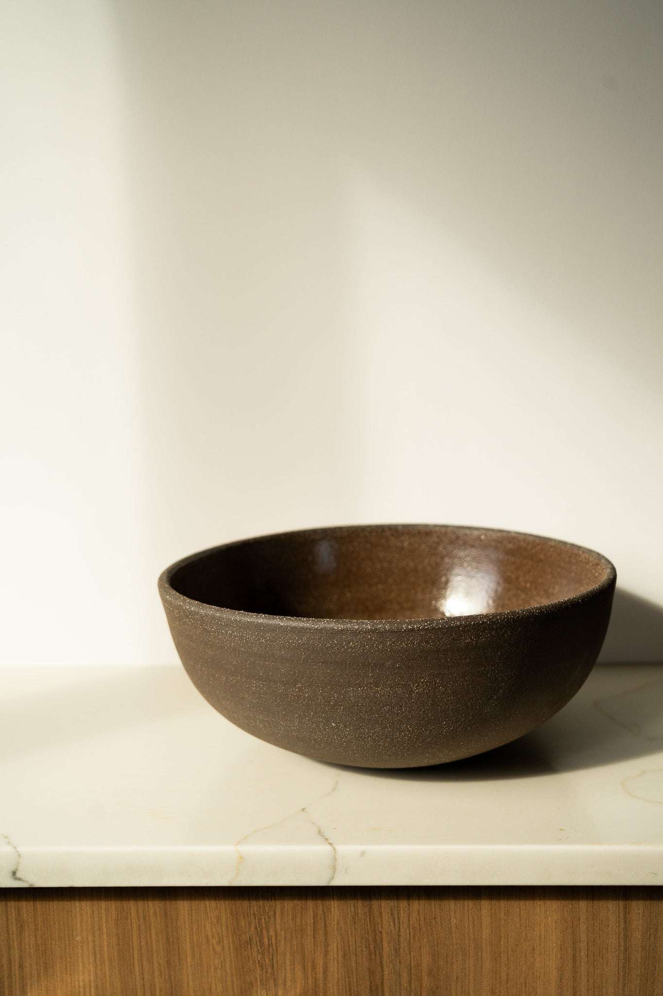 Stoneware Large Fruit Bowl "Pumpernickel"