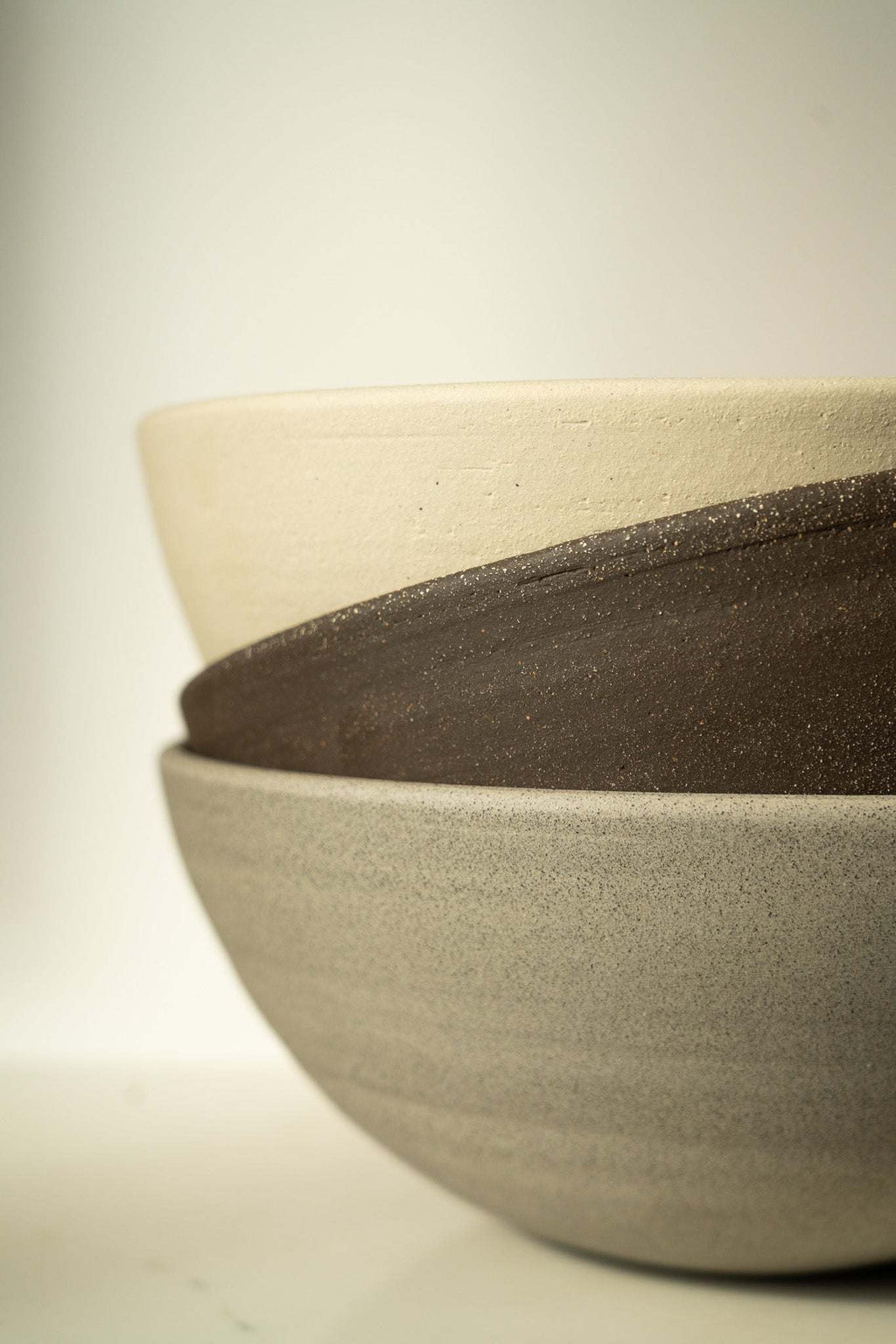 Stoneware Large Fruit Bowl "Pumpernickel"
