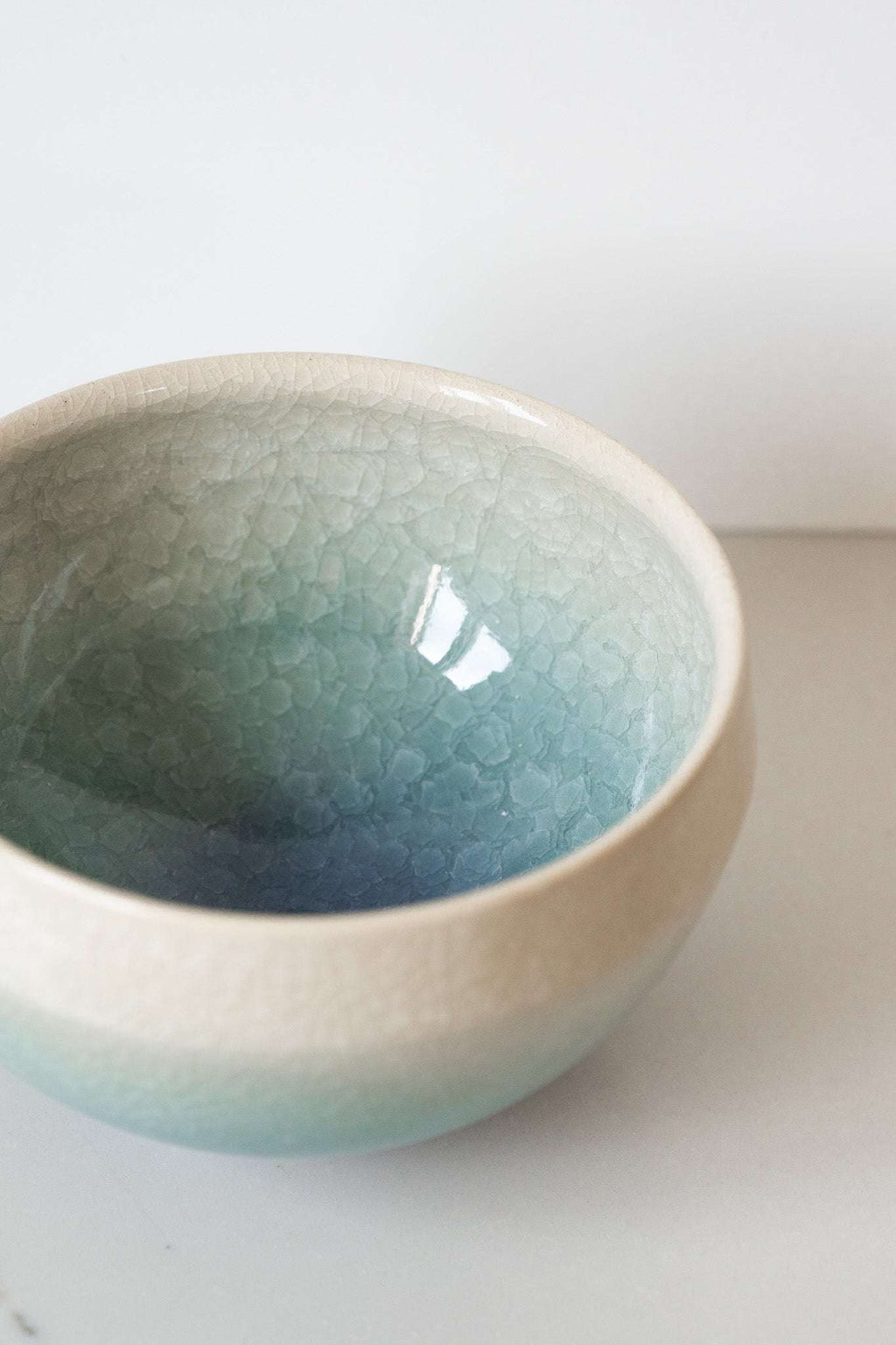 Handmade Ceramic Matcha Bowl with Spout & Matching Cup Set
