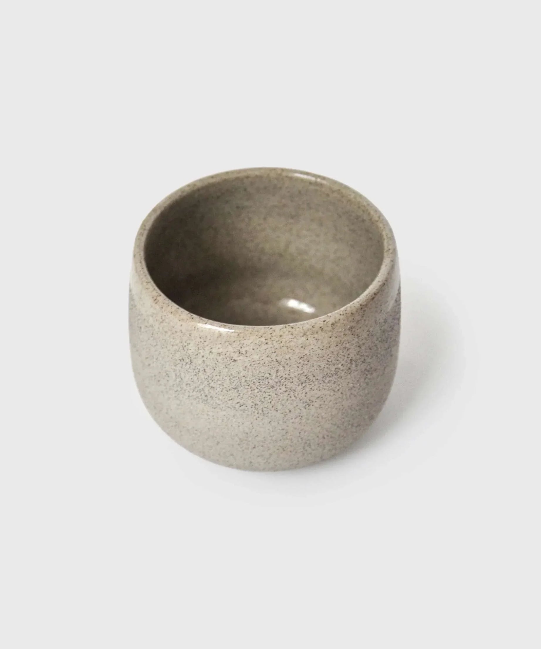 Handgemachte Steingut-Kaffeetasse Beton