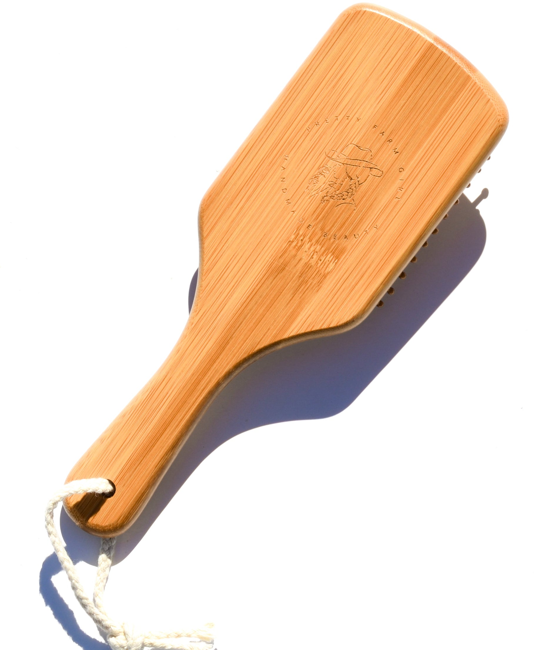 Bamboo Paddle Hair Brush
