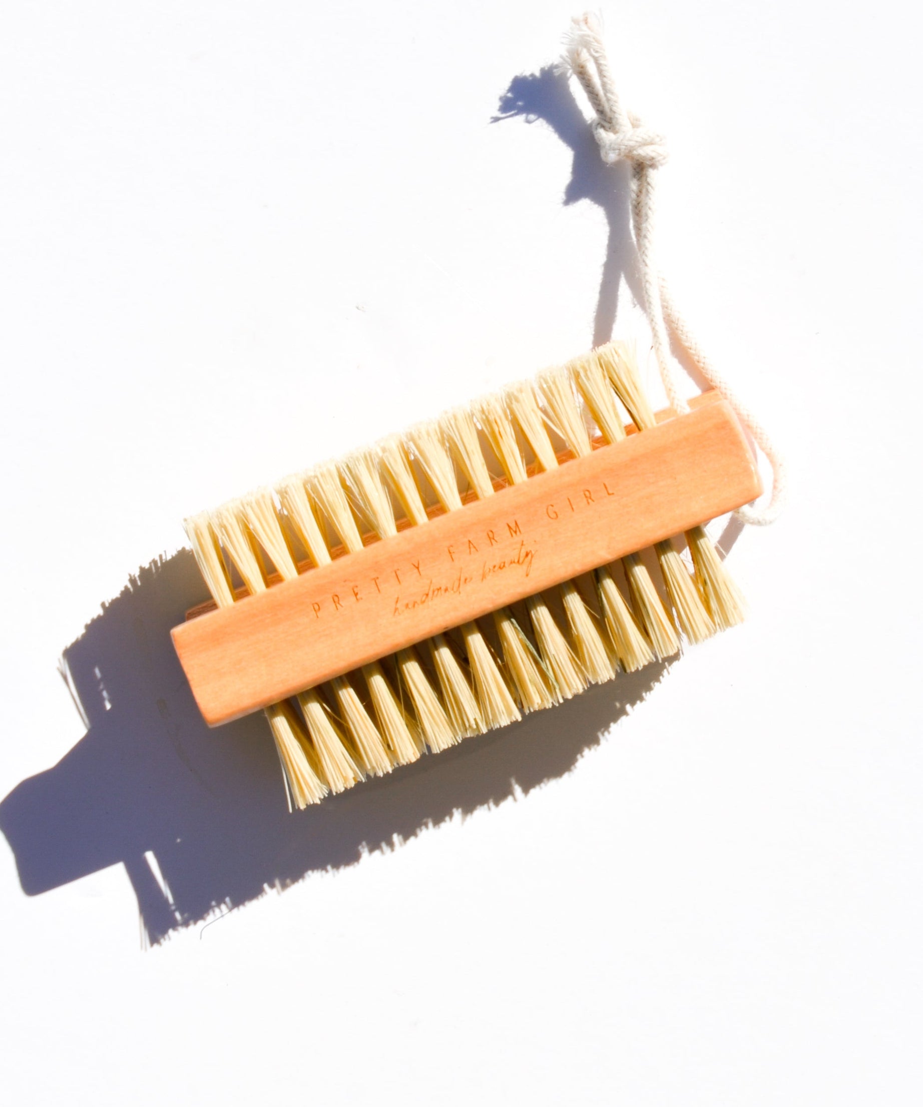 Bamboo Nail Brush With Sisal Bristles