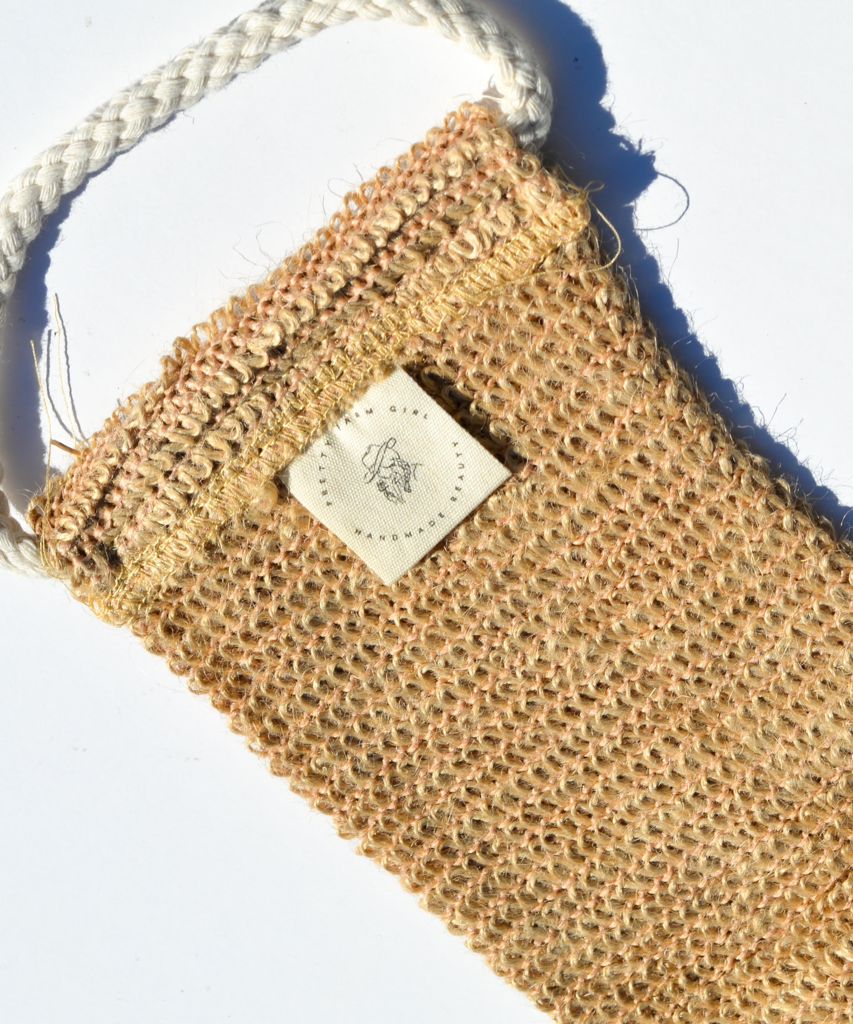 Sisal Back Exfoliating Strap