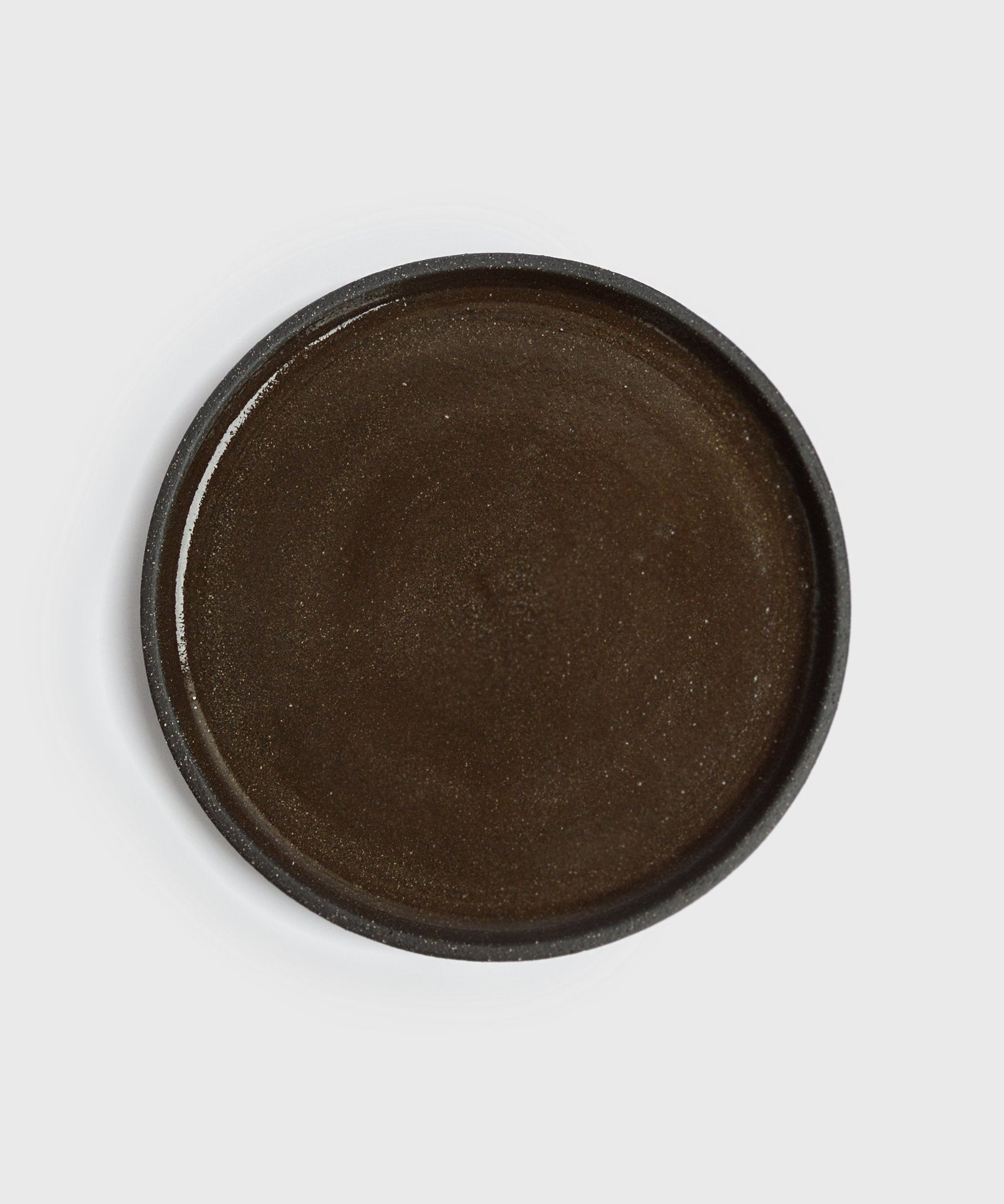 Handgefertigte Steingut-Speiseteller „Pumpernickel“