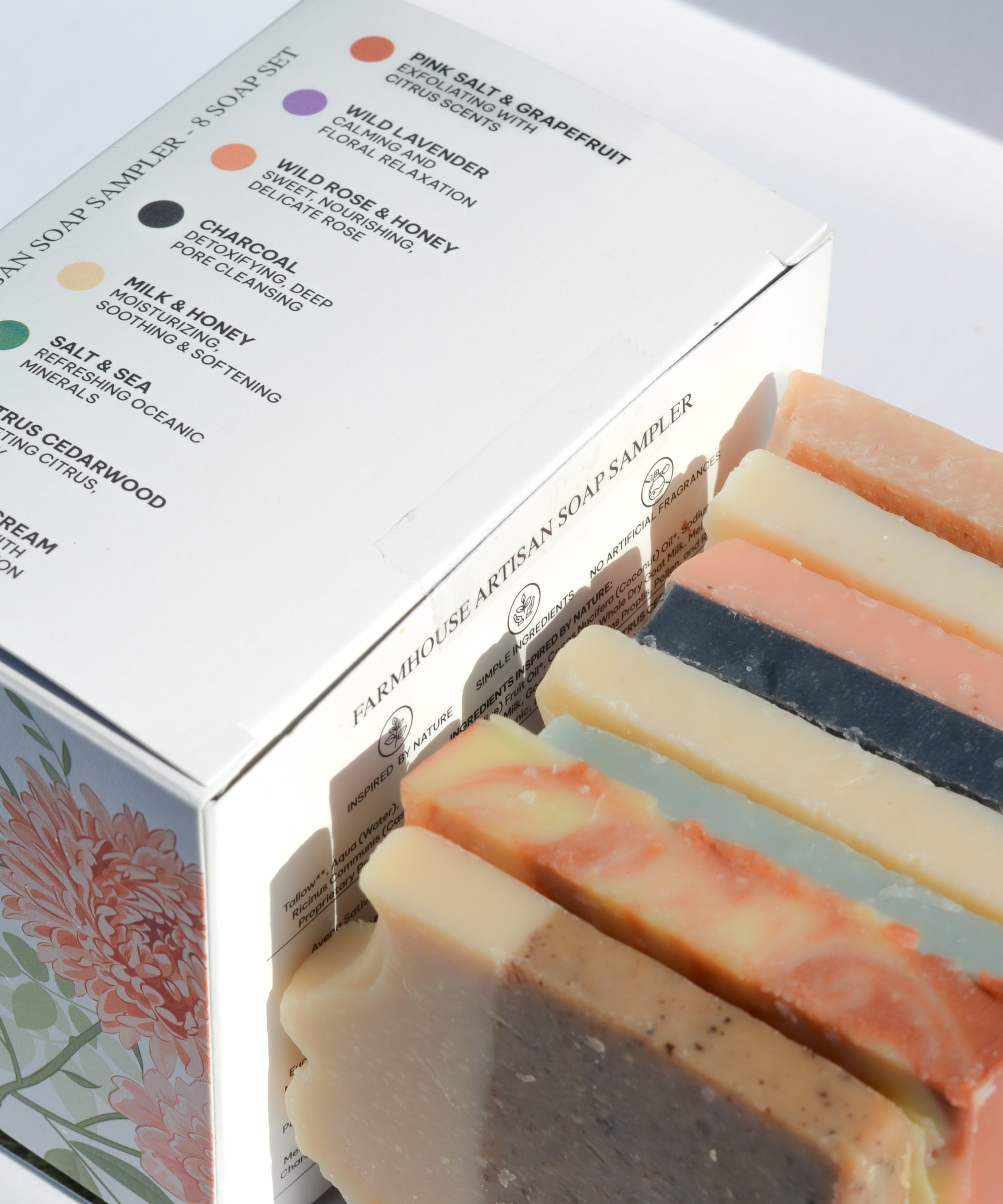 Farmhouse Artisan Goat Milk & Tallow Soap Sampler