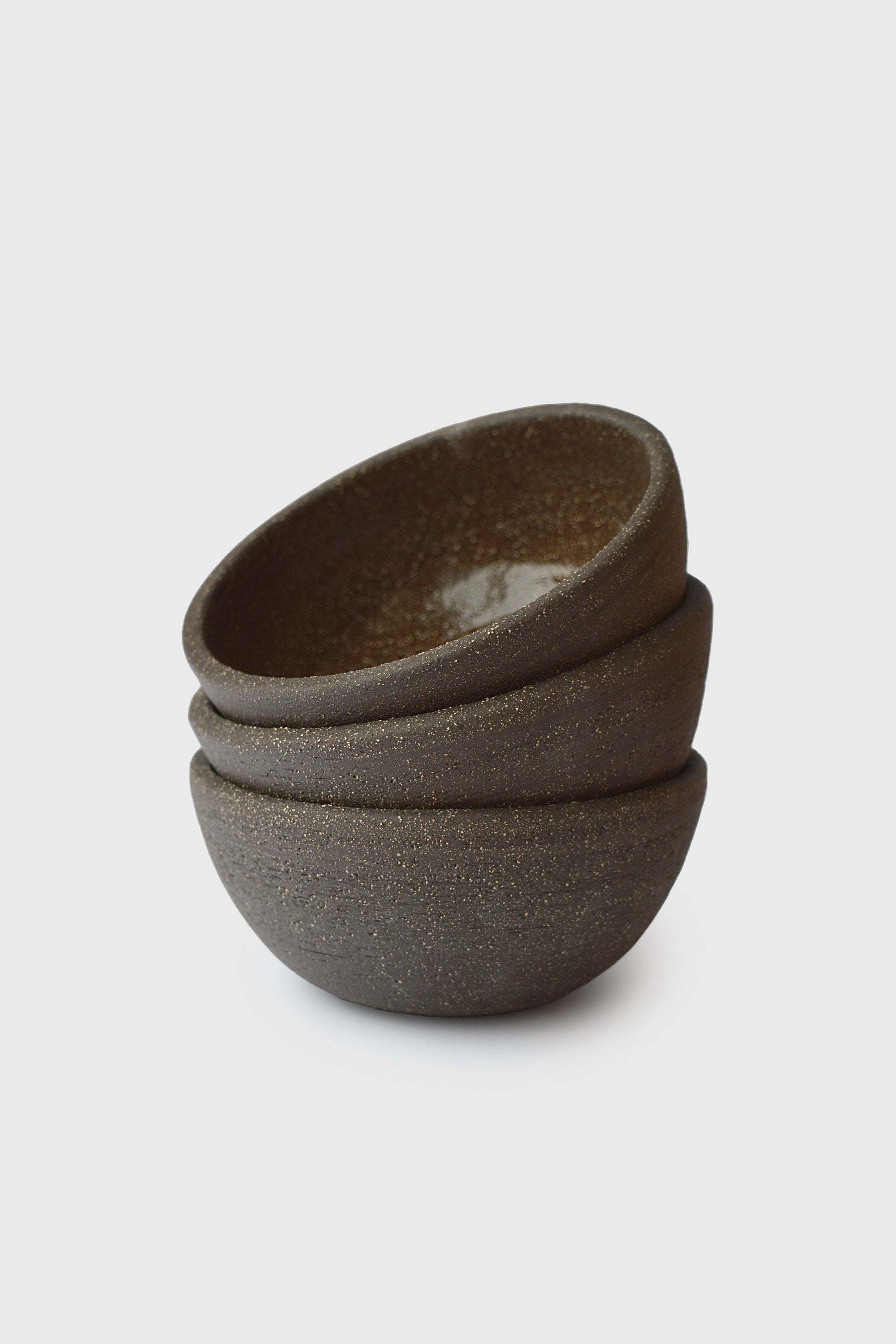 Handmade Stoneware Mini Bowl "Pumpernickel"