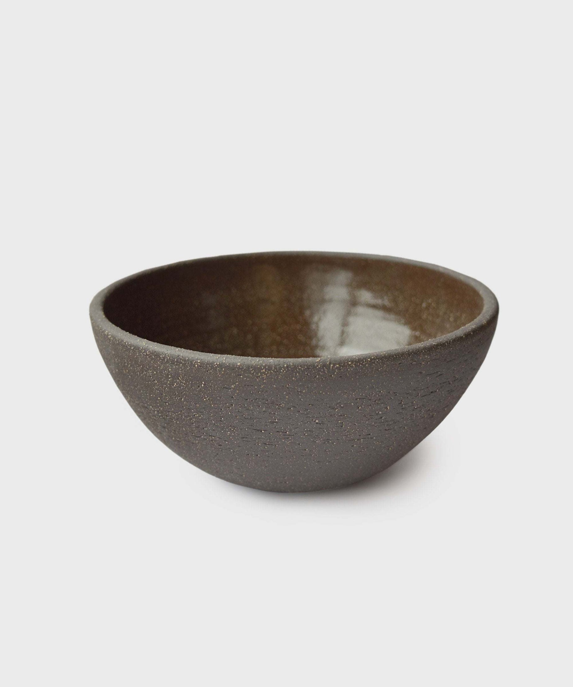 Handgemachte Steingut-Minischale „Pumpernickel“