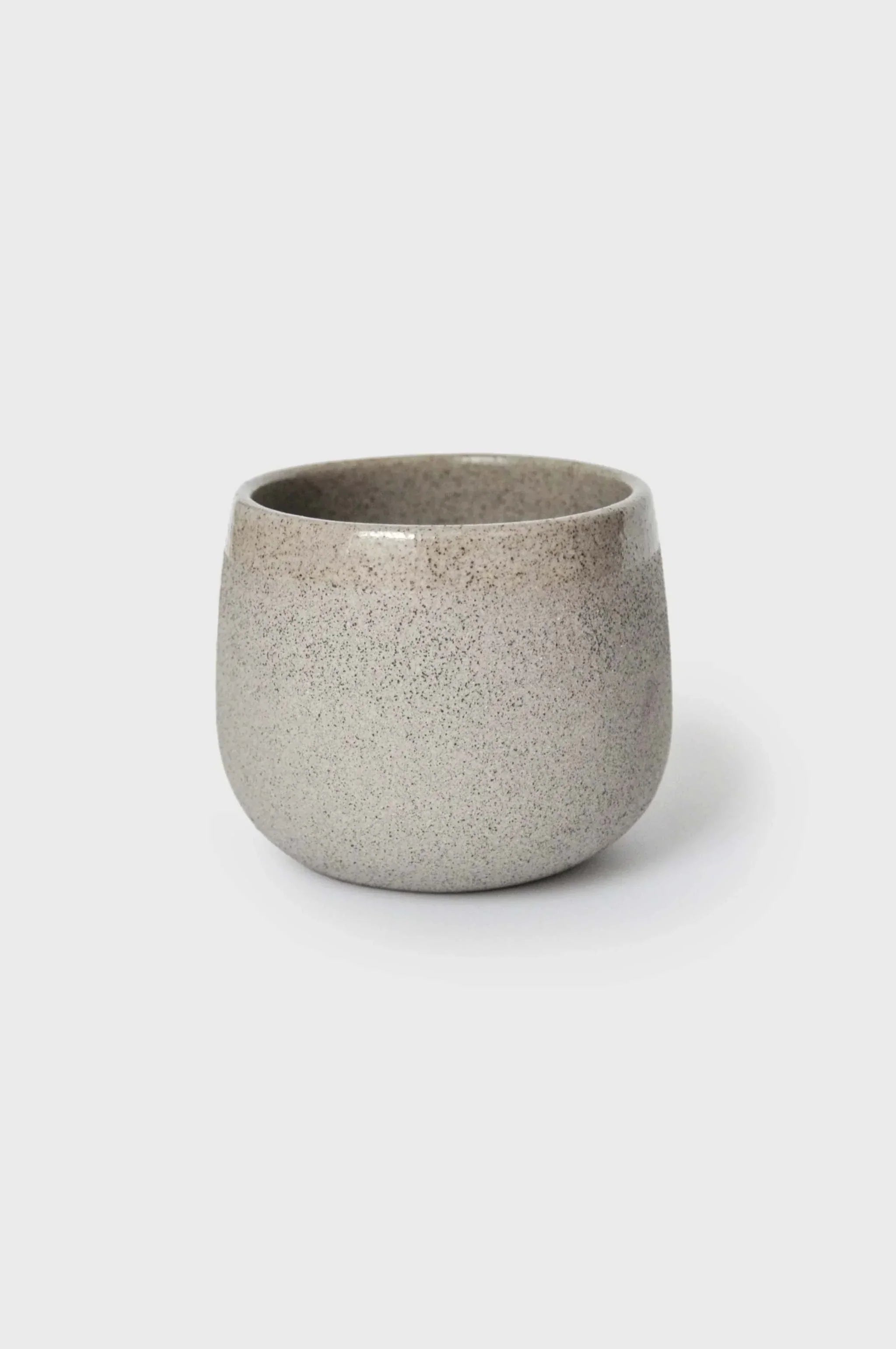 Handgemachte Steingut-Kaffeetasse Beton