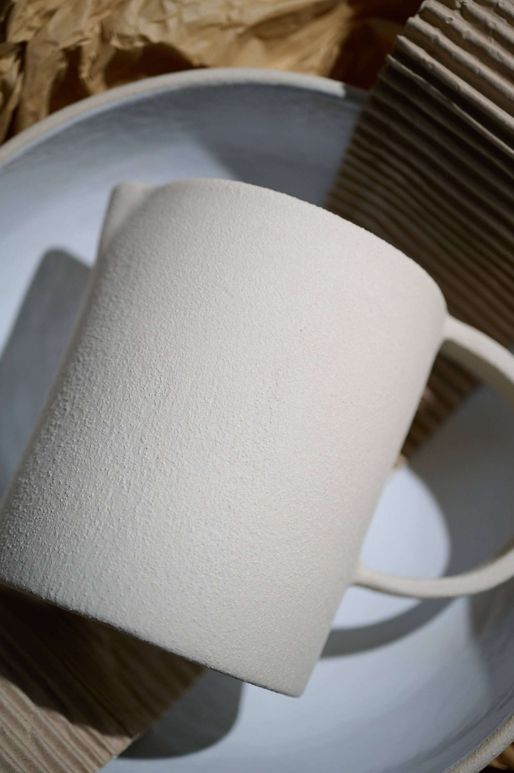 Handmade Stoneware Pitcher