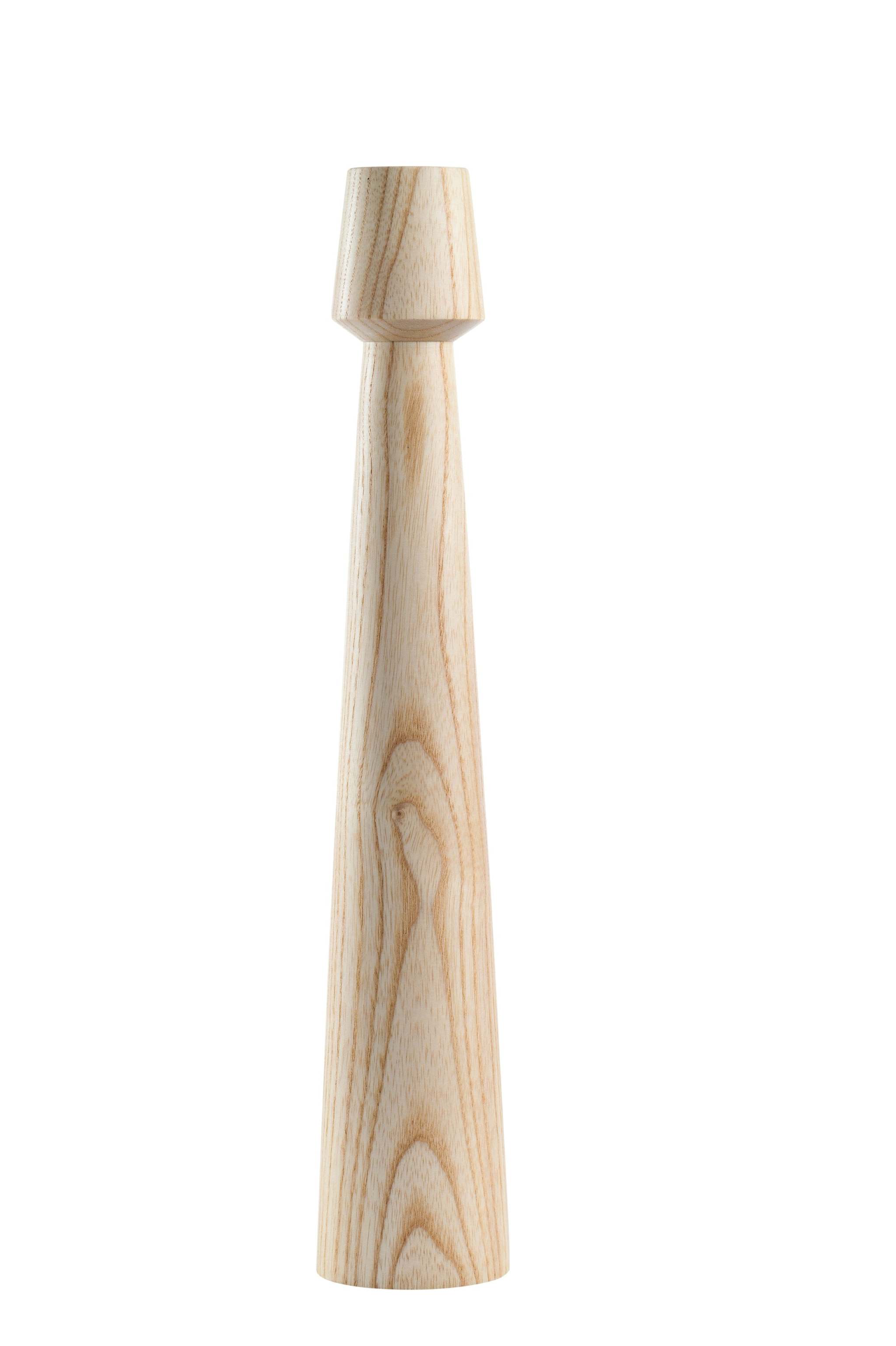 Handgeschnitzter Kerzenständer aus Holz