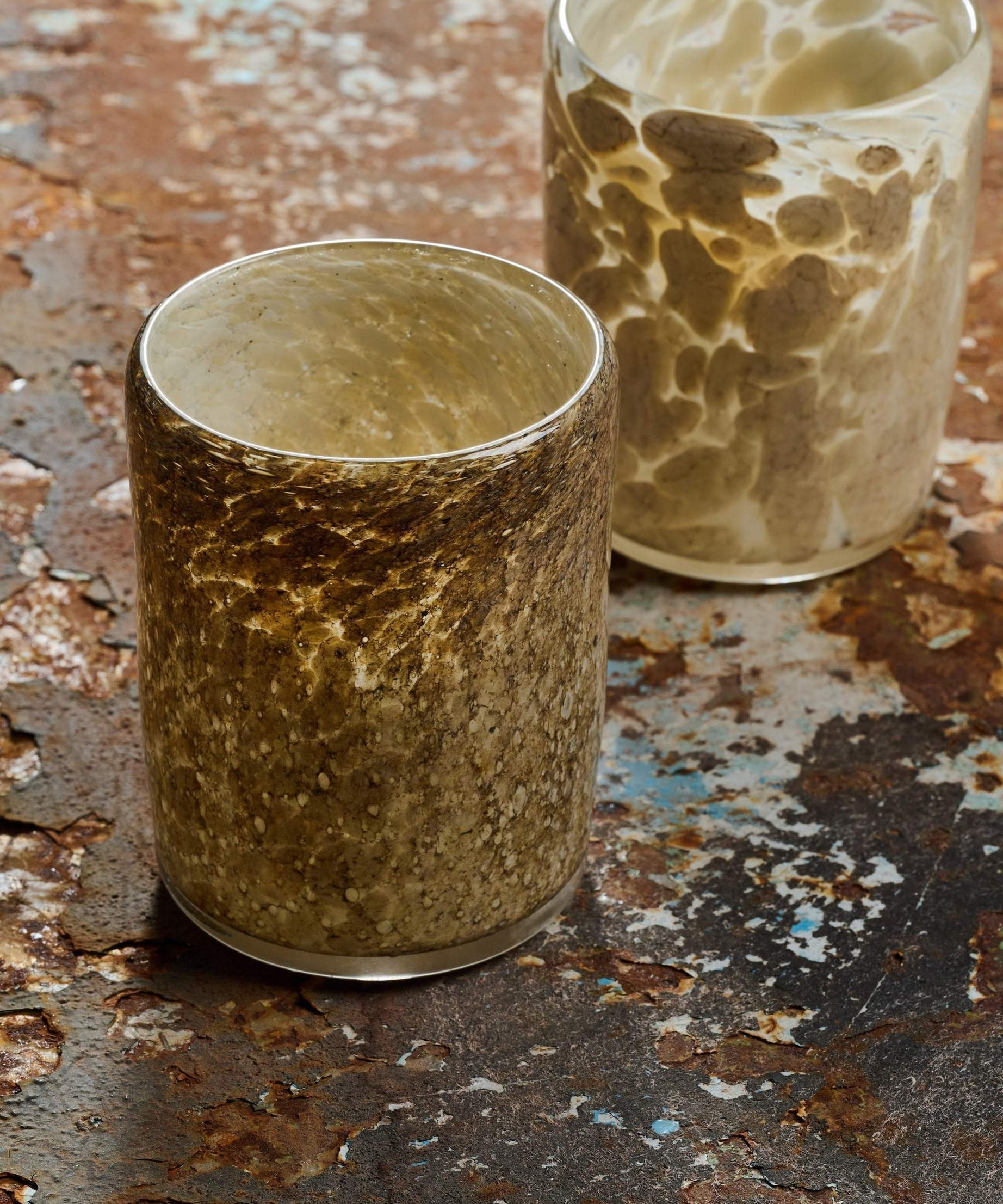Mundgeblasenes Glas