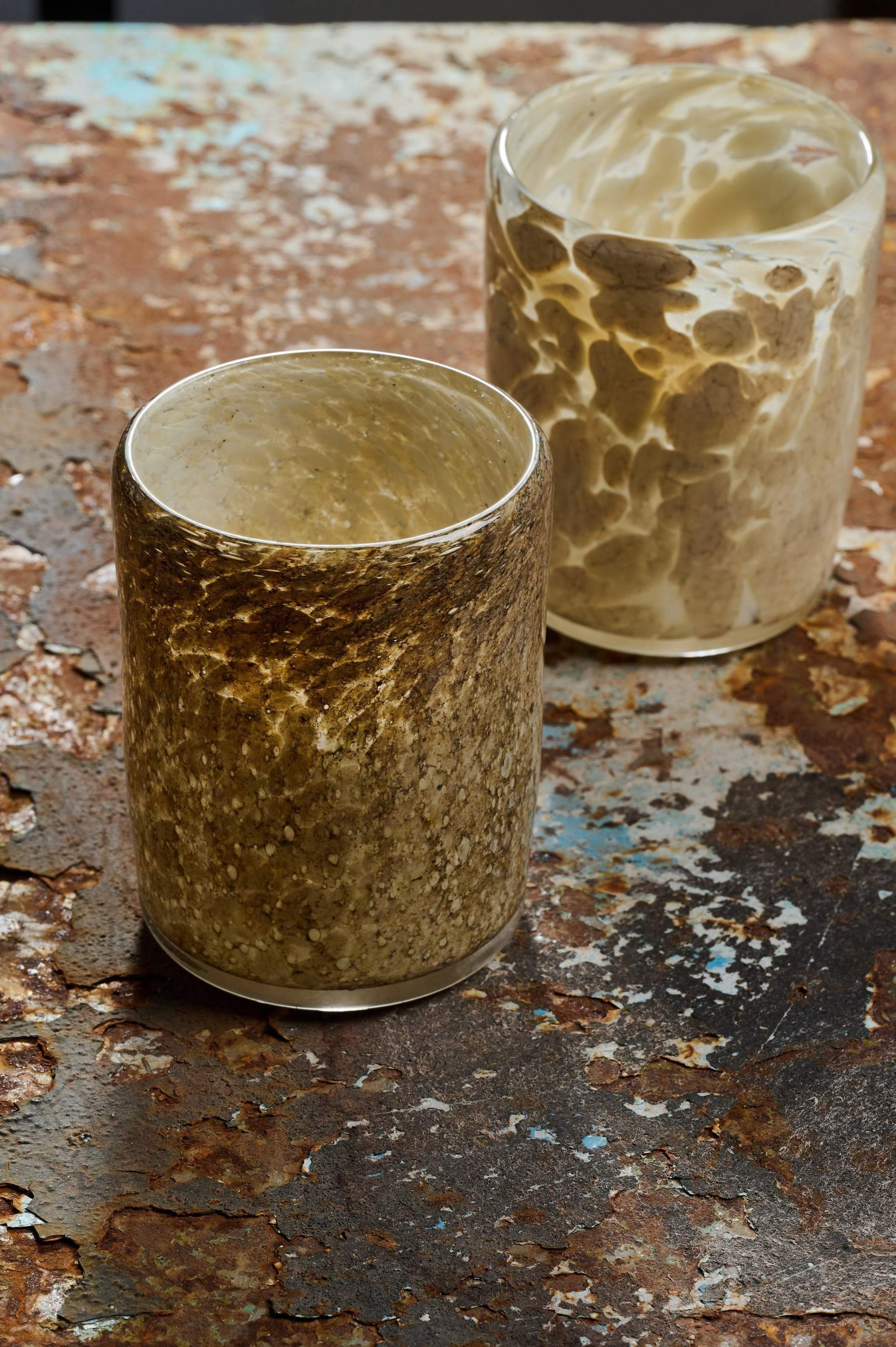 Mundgeblasenes Glas