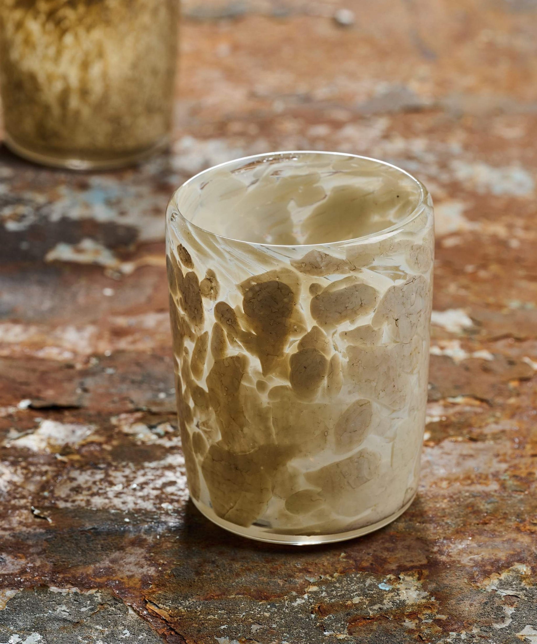 Mundgeblasenes Glas