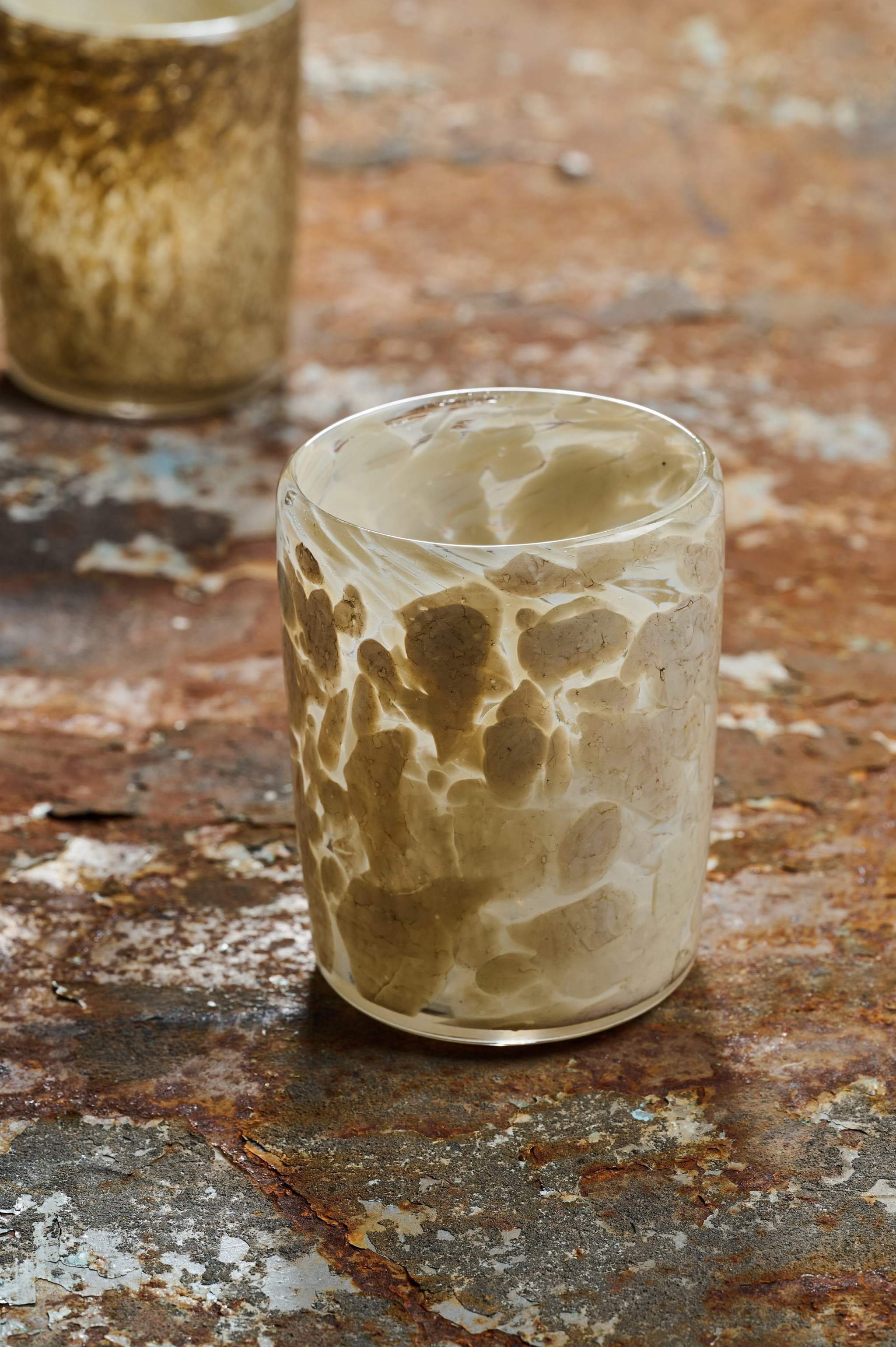 Mundgeblasenes Glas