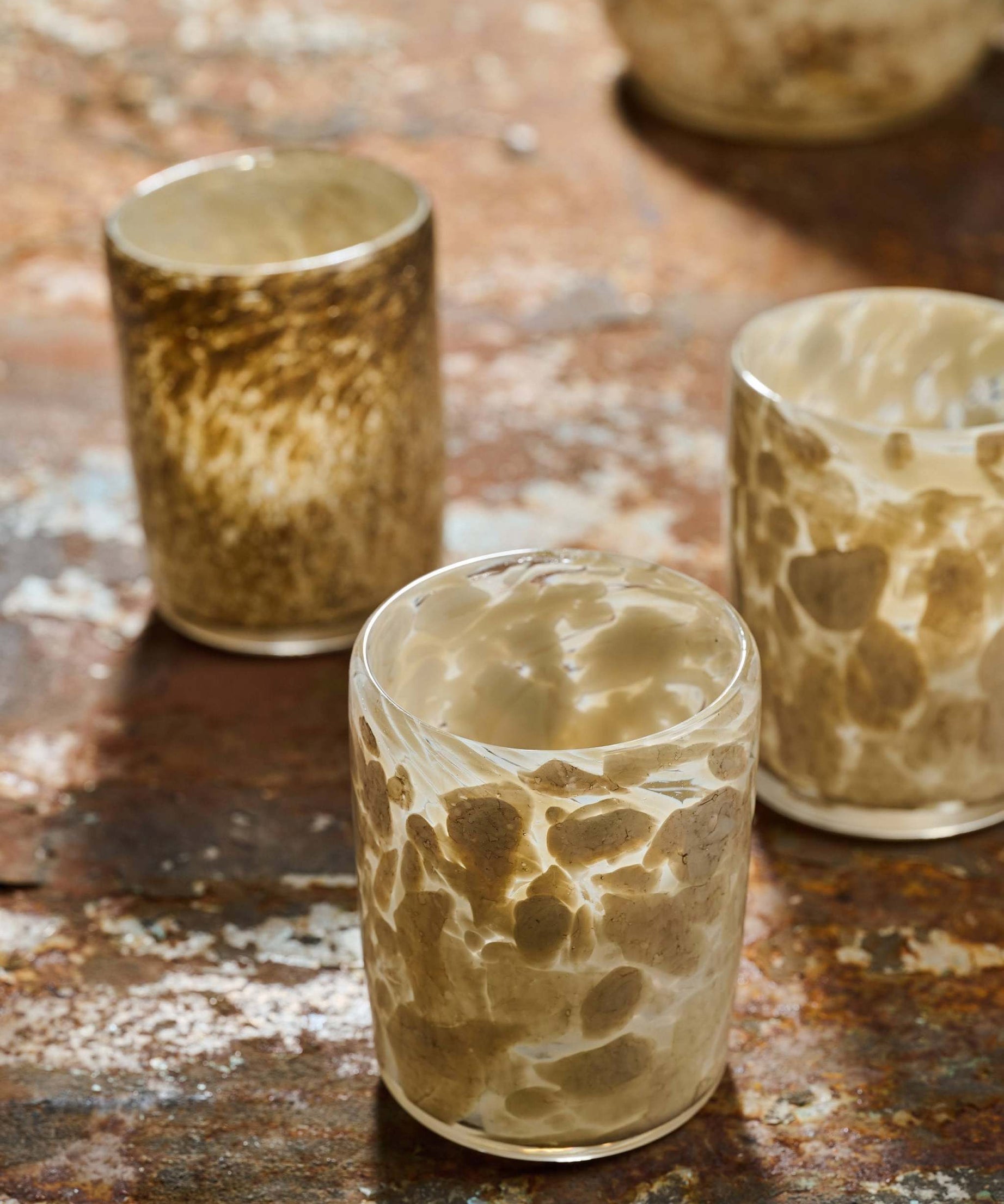 Mundgeblasenes Glas