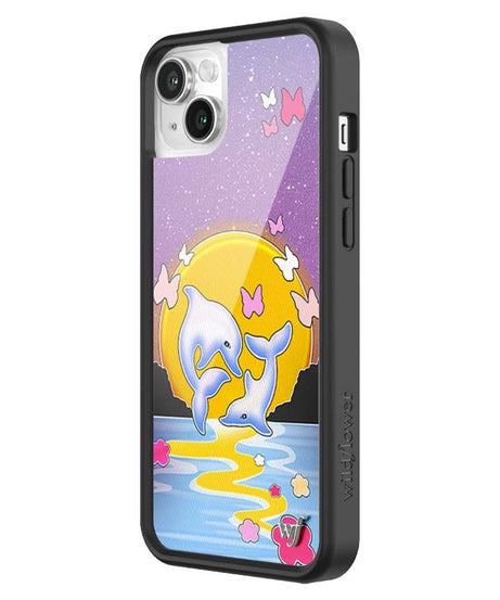 Dolphin Sunset iPhone Case