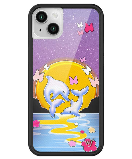 Dolphin Sunset iPhone Case