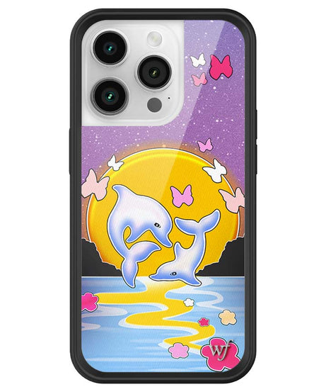 Dolphin Sunset iPhone Case