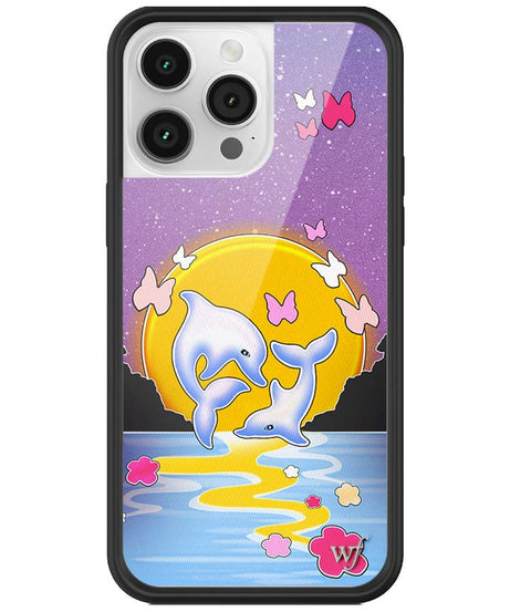 Dolphin Sunset iPhone Case