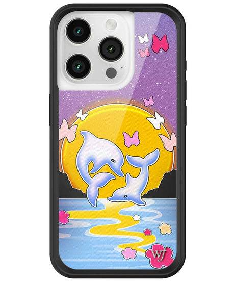 Dolphin Sunset iPhone Case