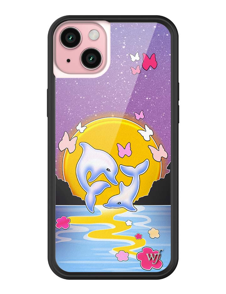 Dolphin Sunset iPhone Case